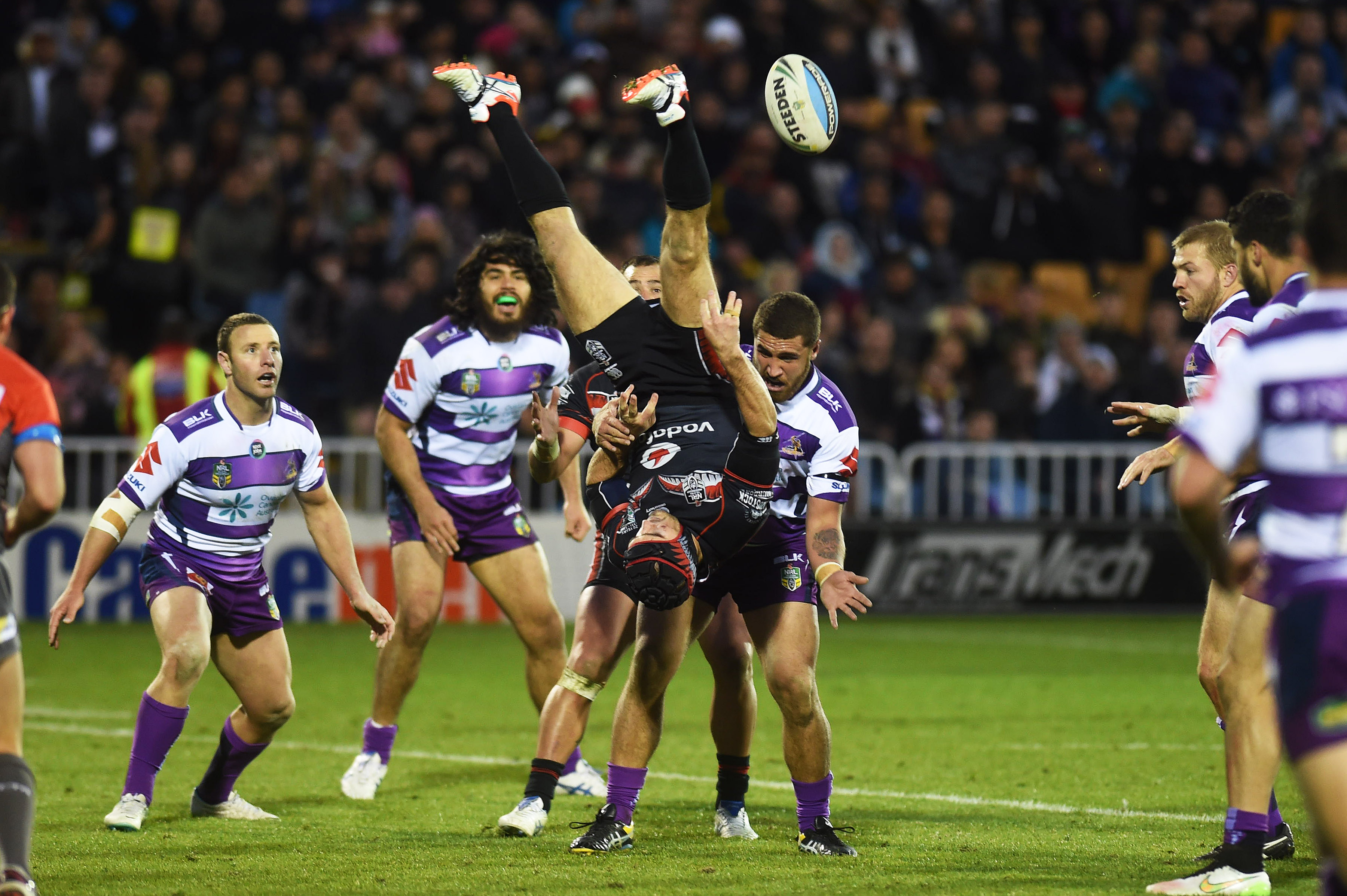 Nathan Friend created global headlines with a freakish pass in 2015. Photo / Photosport