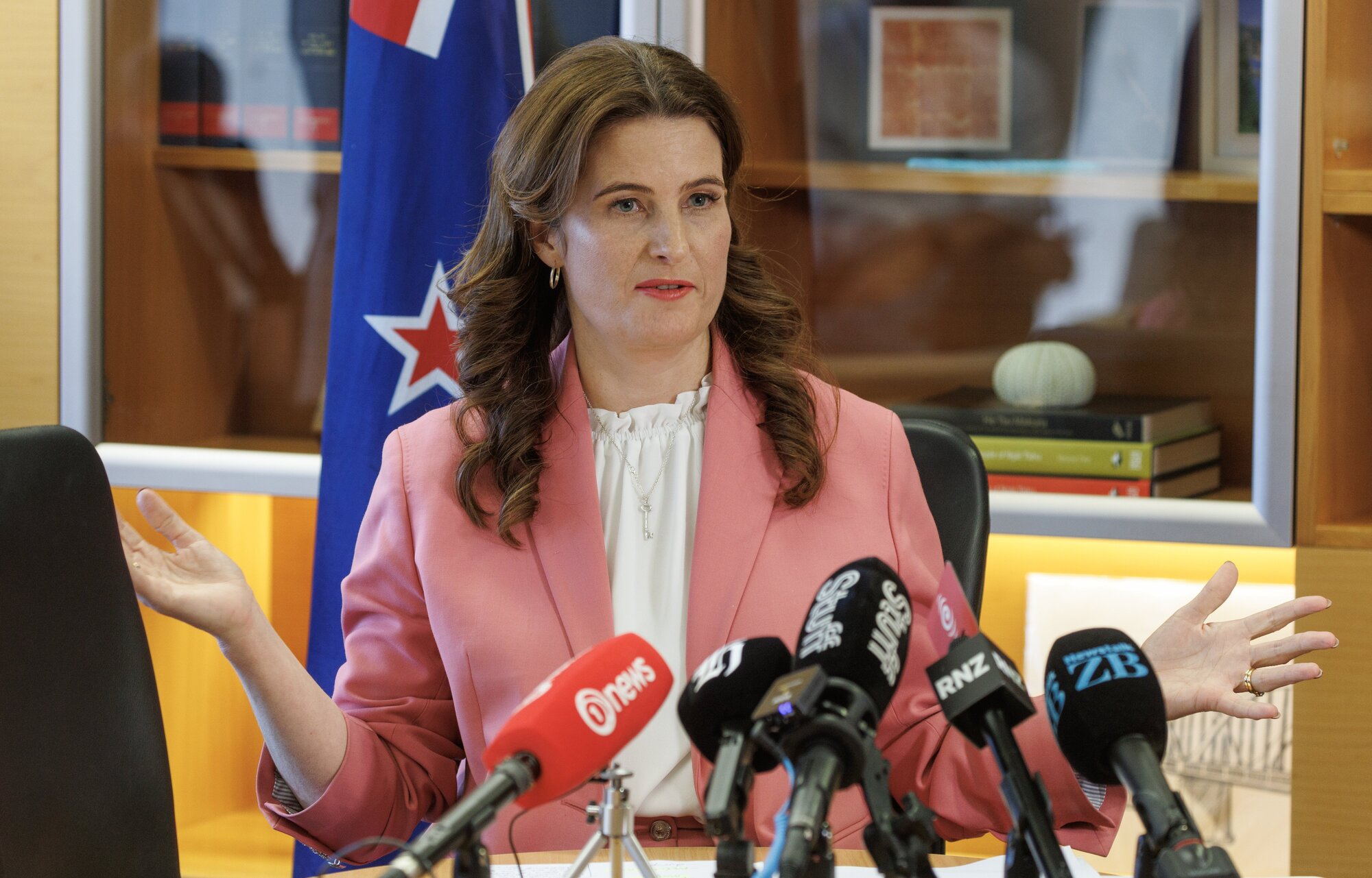 Finance Minister Nicola Willis looked into changing the law last year so the Government could use money from the IVL for general purposes, rather than on conservation and tourism. She eventually found a way to do this – via a funding switch – without needing a law change. Photo / Mark Mitchell