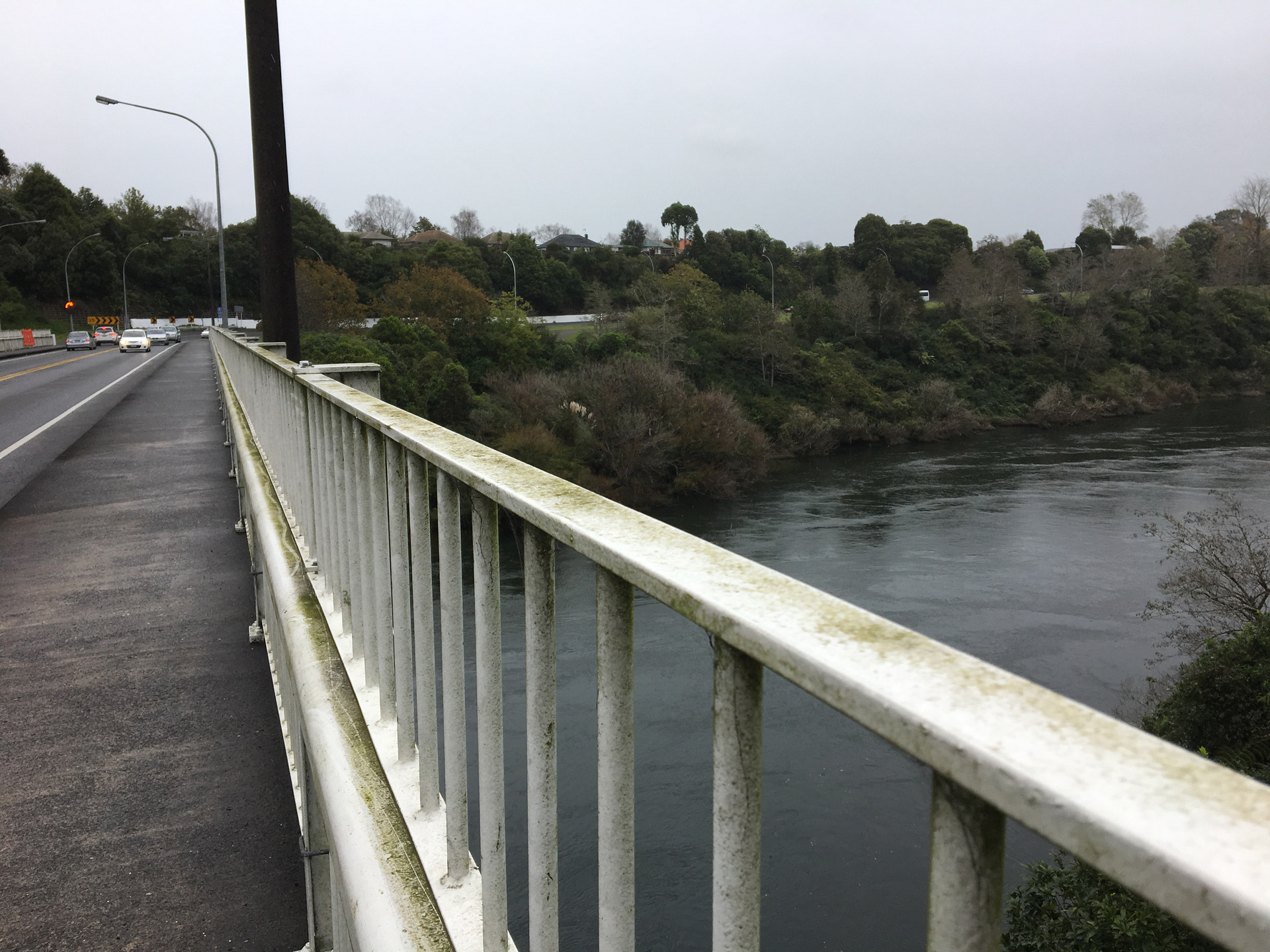 The Waikato River from Cobham Bridge. Photo / File