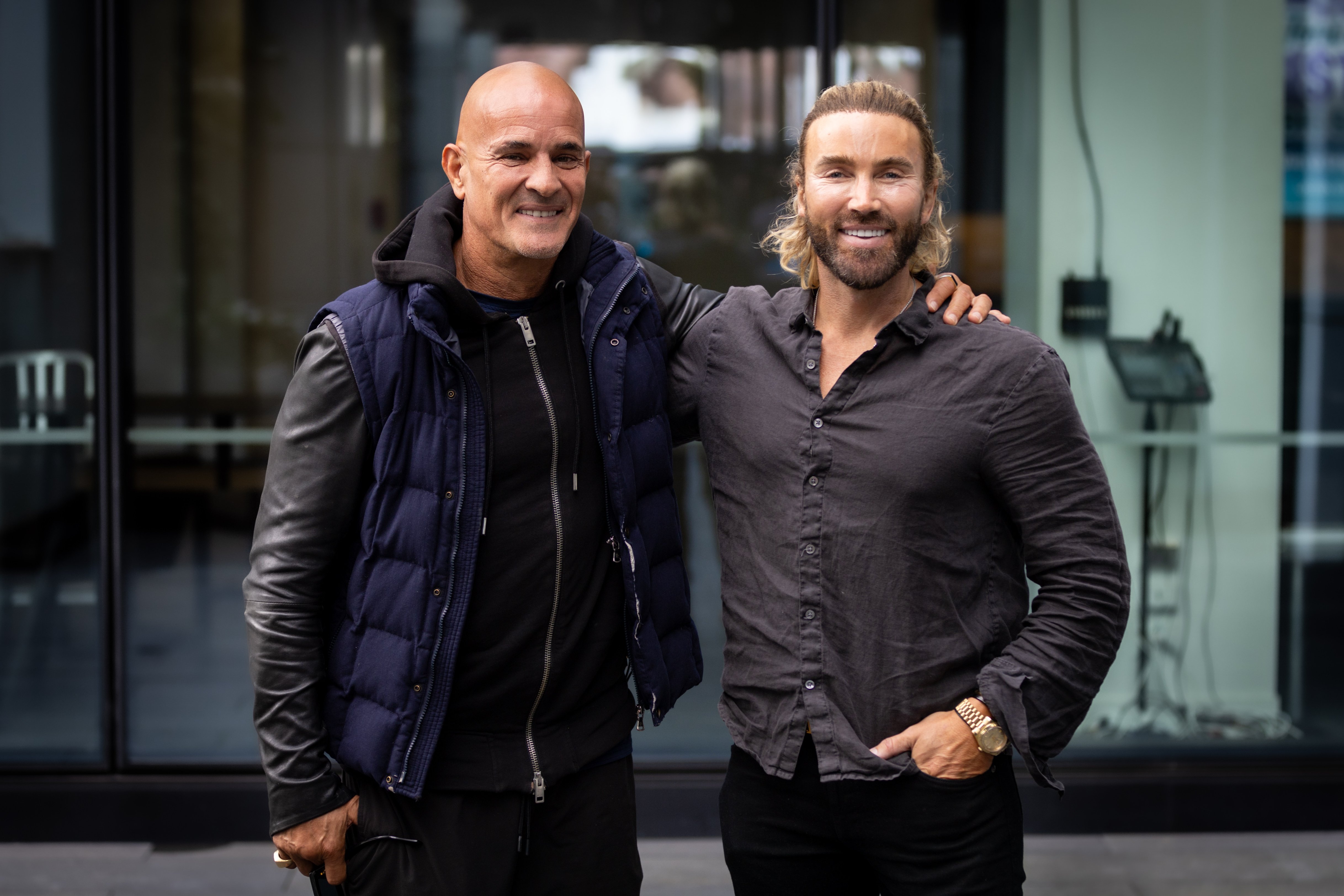 Podcasters Matthew Ridge (left) and David Ring have a shared diagnosis of ADHD, and say no topics are off-limits for their new podcast. Photo / Michael Craig