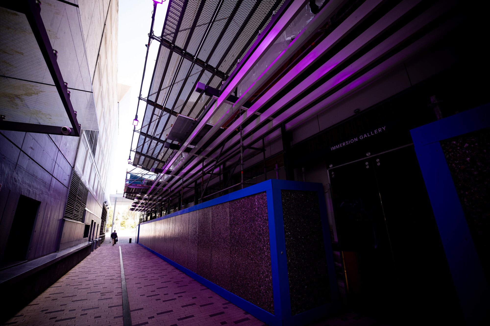 The council sold a leasehold interest in Bledisloe House to Malaysian Resources Corporation Berhad (MRCB) in 2021 and now contractors are working on the exterior and interior, so office space can be leased. Photo / Dean Purcell