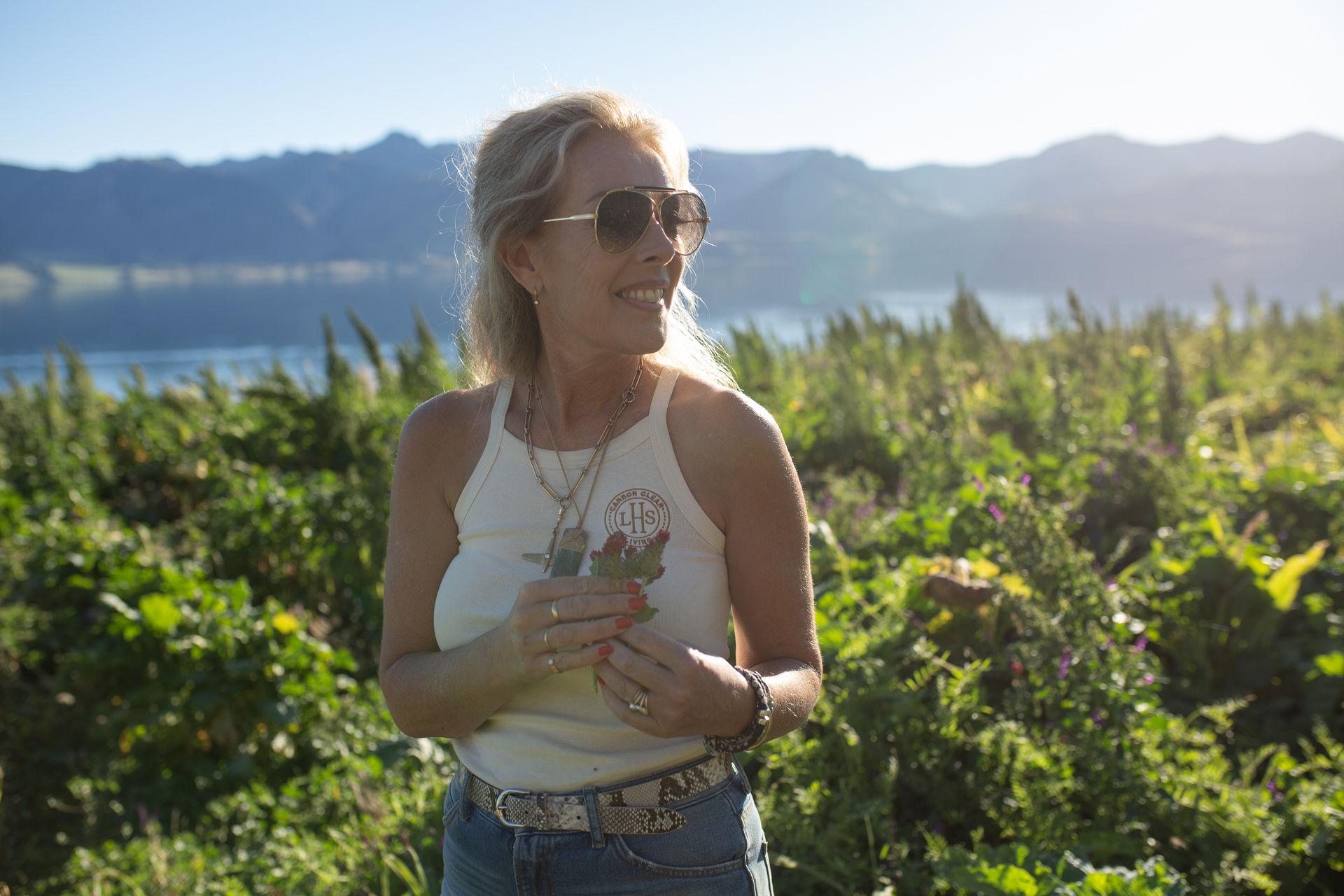 Justine Ross co-founded Kiwi vodka brand 42Below but has now left the city behind for life on a high country station. Photo / Supplied