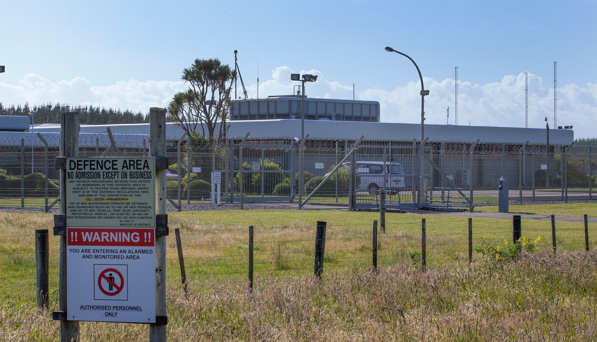 Tangimoana Station, the GCSB's radio monitoring facility in Manawatū. Photo / Mark Mitchell