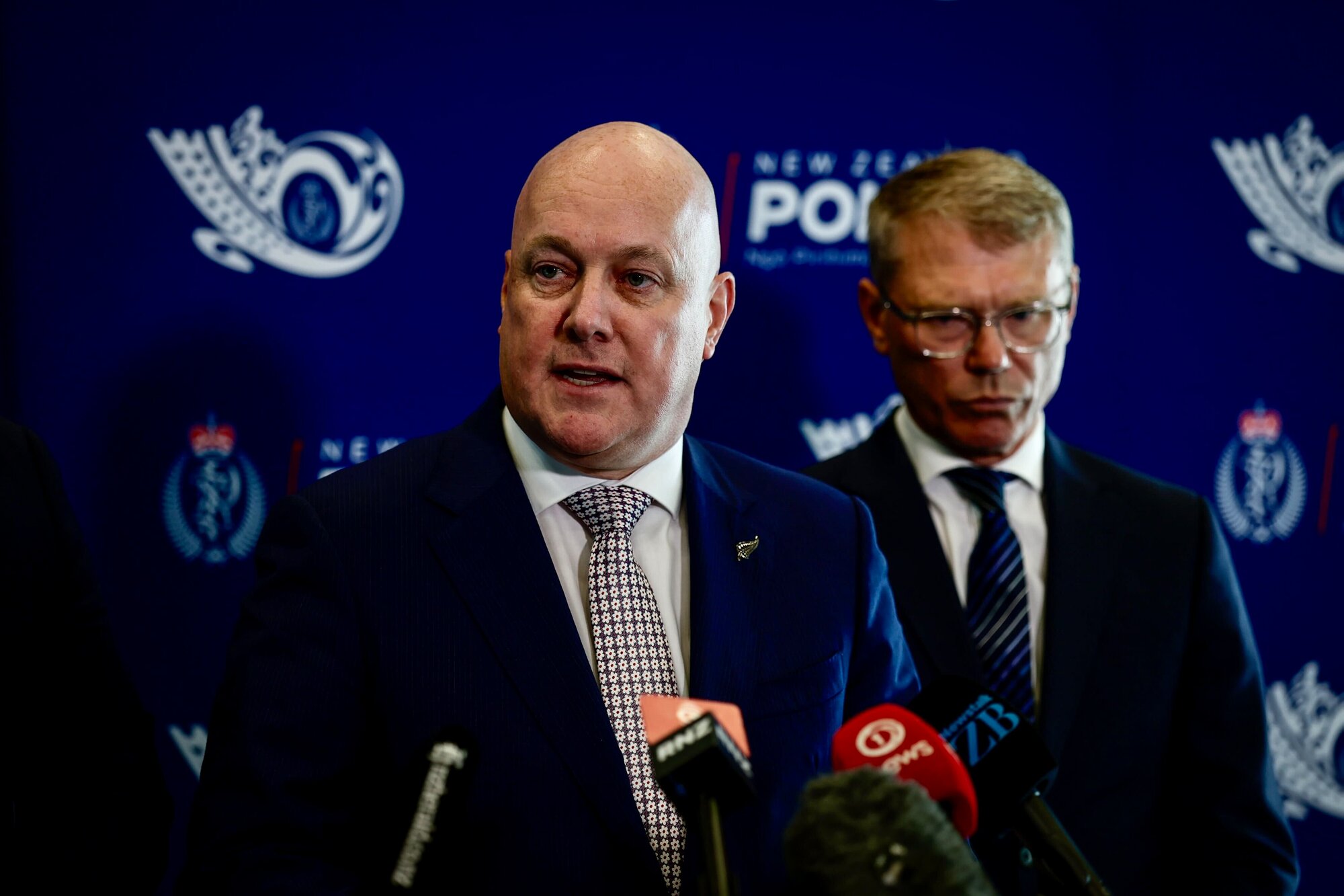 Prime Minister Christopher Luxon has asked Justice Minister Paul Goldsmith to look into methamphetamine  in New Zealand. 
New Zealand Herald photograph by Dean Purcell 24 February 2025