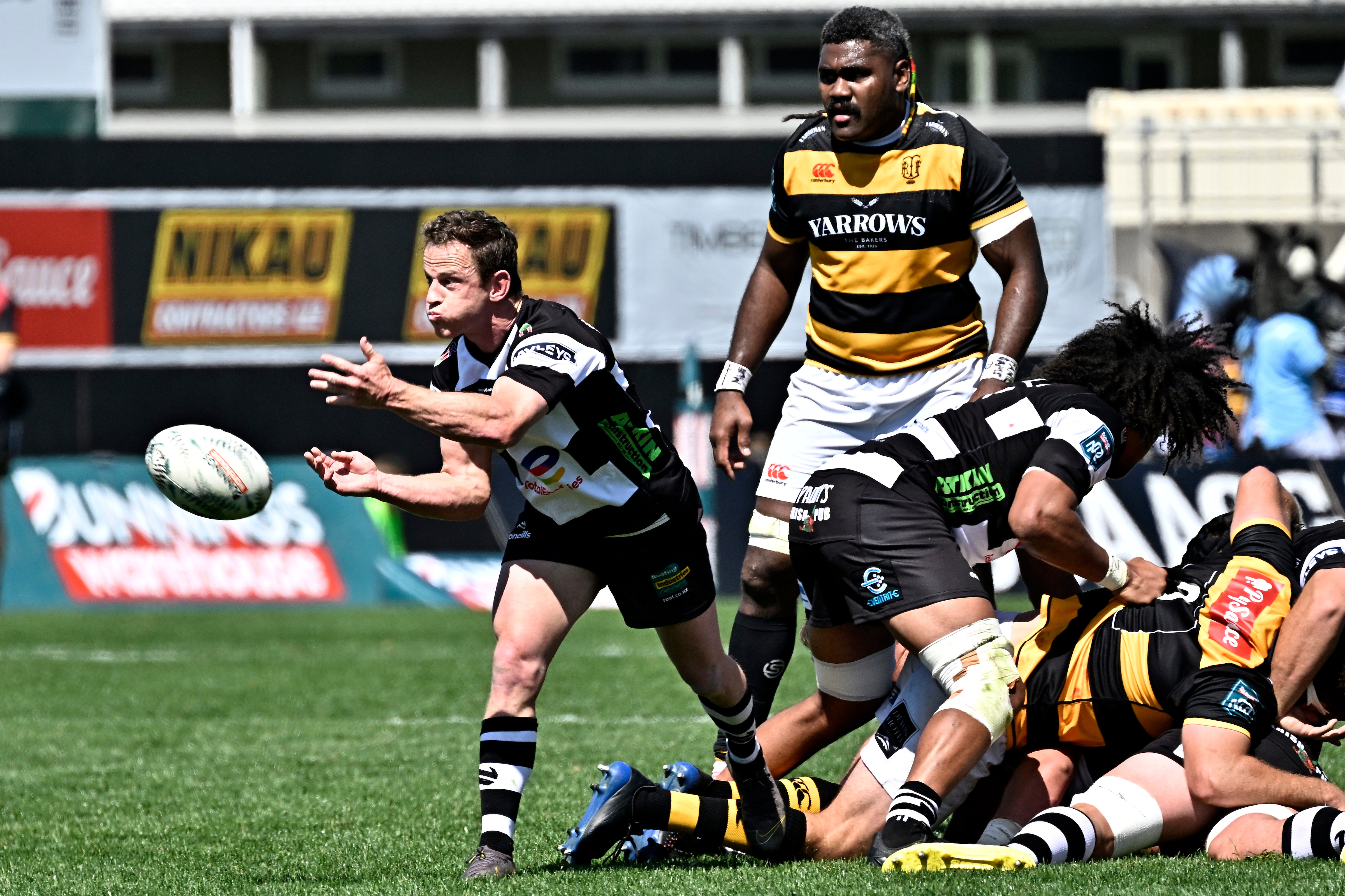 Brad Weber in his last Magpies match before he heads to France - the NPC final last month. Photo / photosport.nz