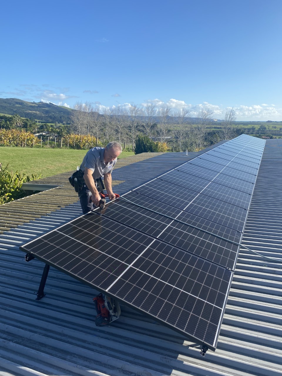 Sharlene Wells and her three children had a markedly different experience of Cyclone Gabrielle, thanks to the hybrid solar system which was installed at their home in May of last year.