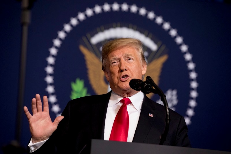 President Donald Trump. Photo / AP