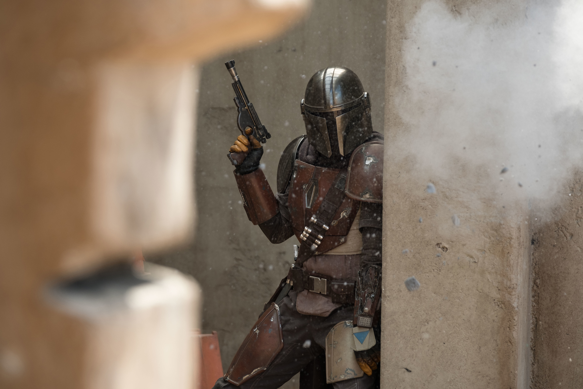 Pedro Pascal as The Mandalorian. Photo / Lucasfilm Ltd.