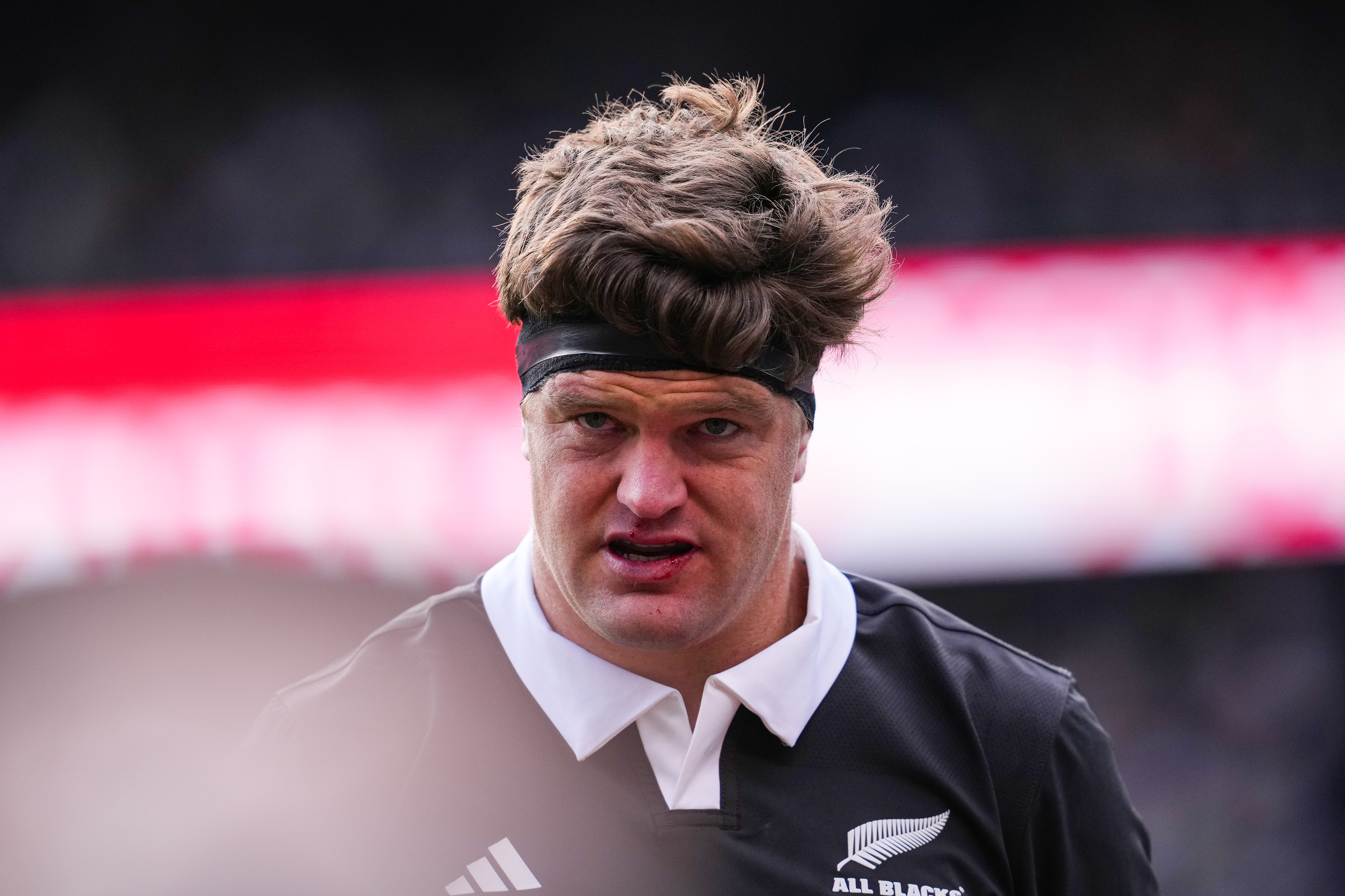 All Blacks captain Scott Barrett could be out for up to five months with a back injury. Photo / Photosport