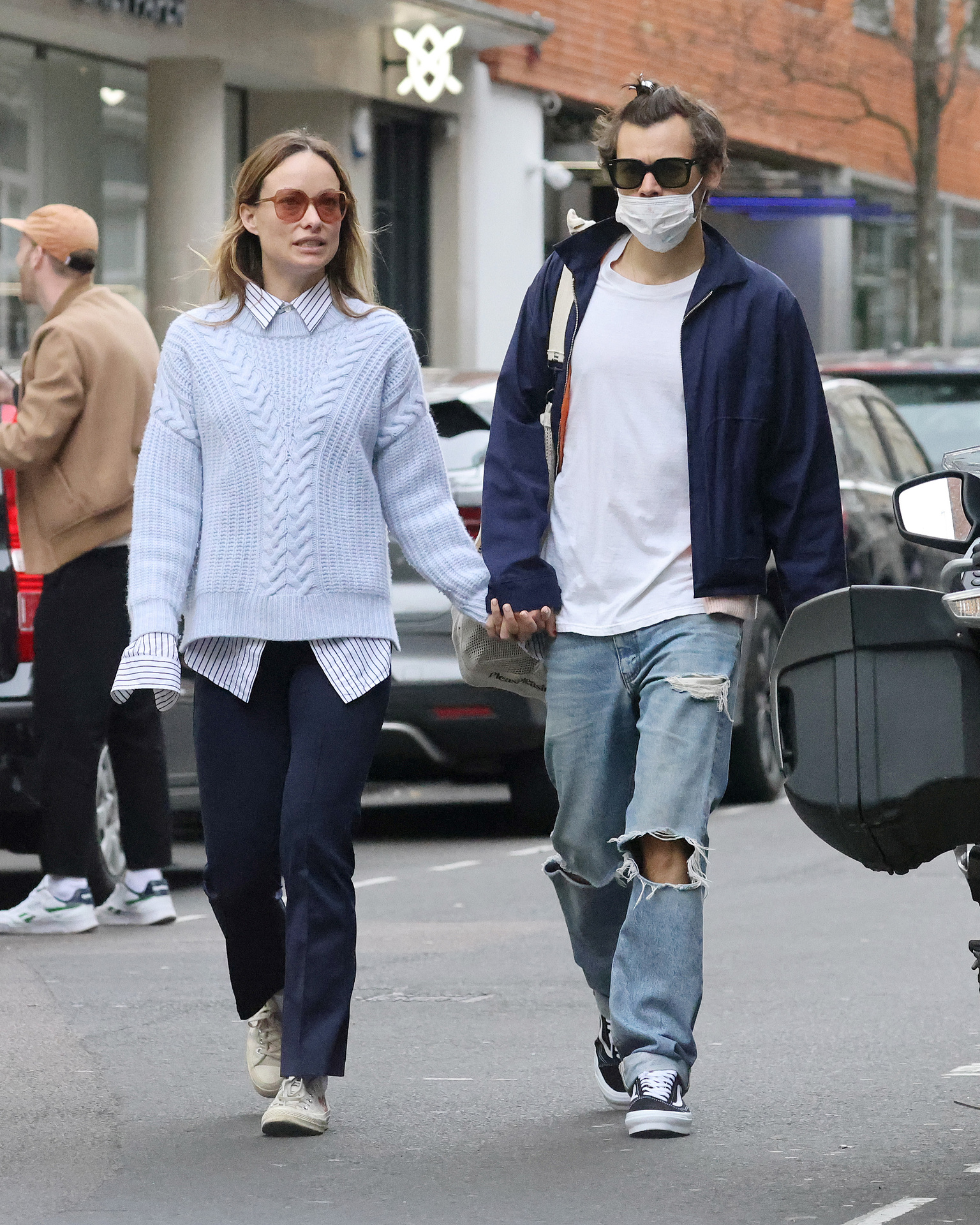 Olivia Wilde began hooking up with Harry Styles on set. Photo / Getty Images