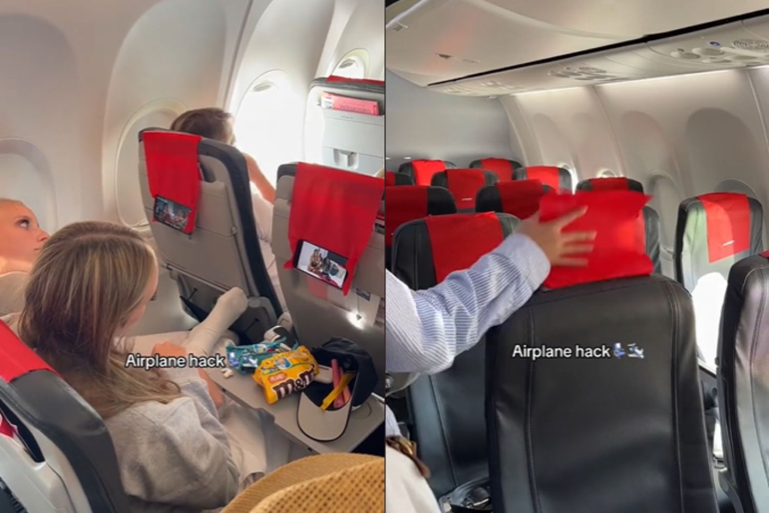 I bought this $30 airplane gadget that went viral on TikTok — and it's a  game changer