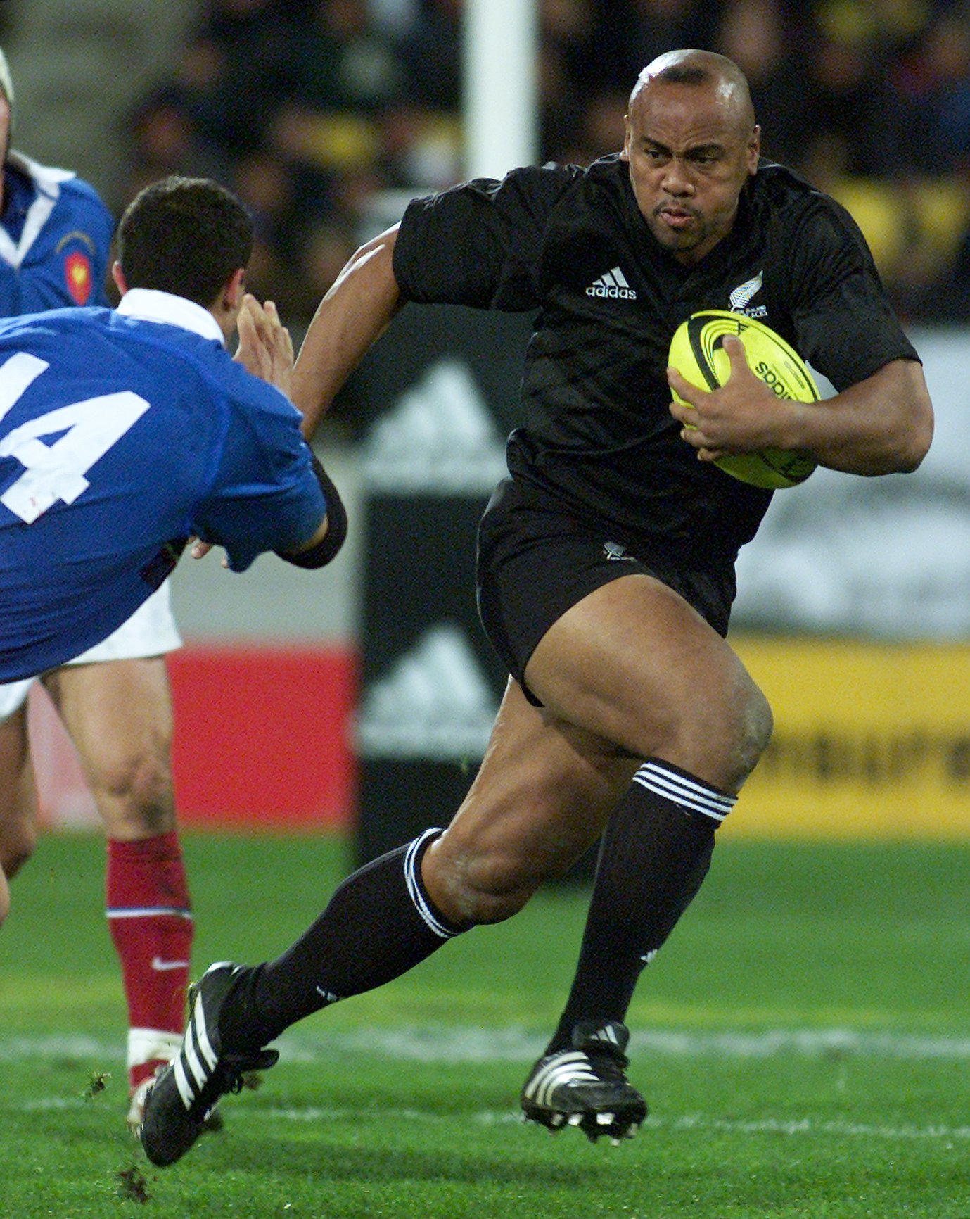 All Black great Jonah Lomu suffered from chronic kidney disease and died at the age of 40. Photo / Mark Mitchell