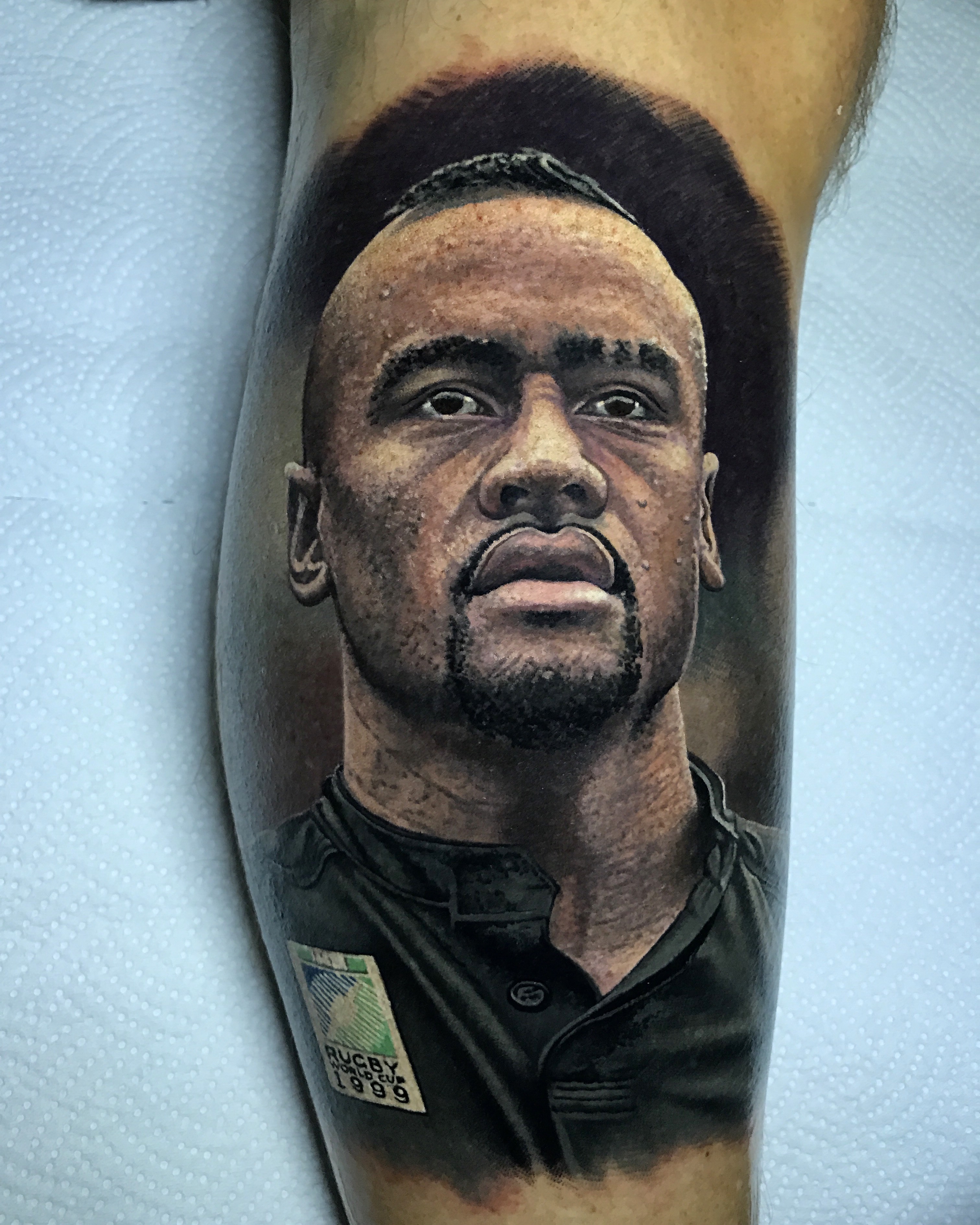Kiwi tattoo artist Steve Butchers inking of All Blacks legends so  realistic they look like photos  NZ Herald