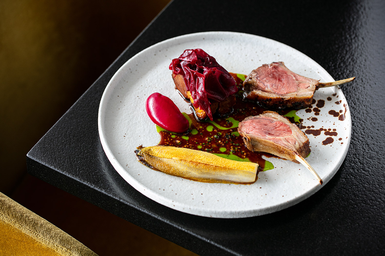The lamb on the menu at Lillius. Photo / Babiche Martens