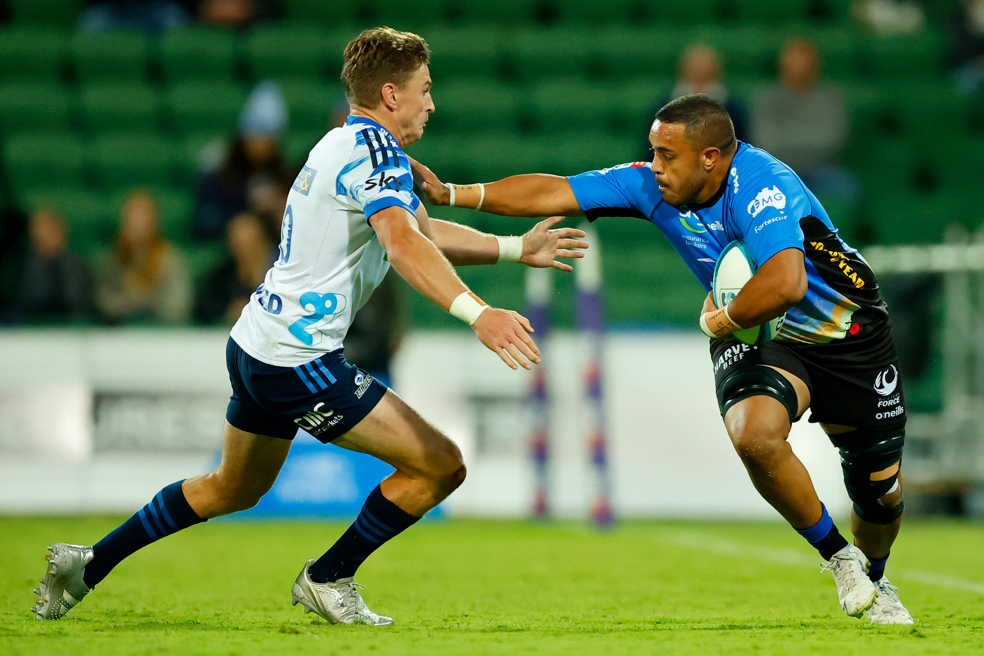 Western force blown away by Crusaders