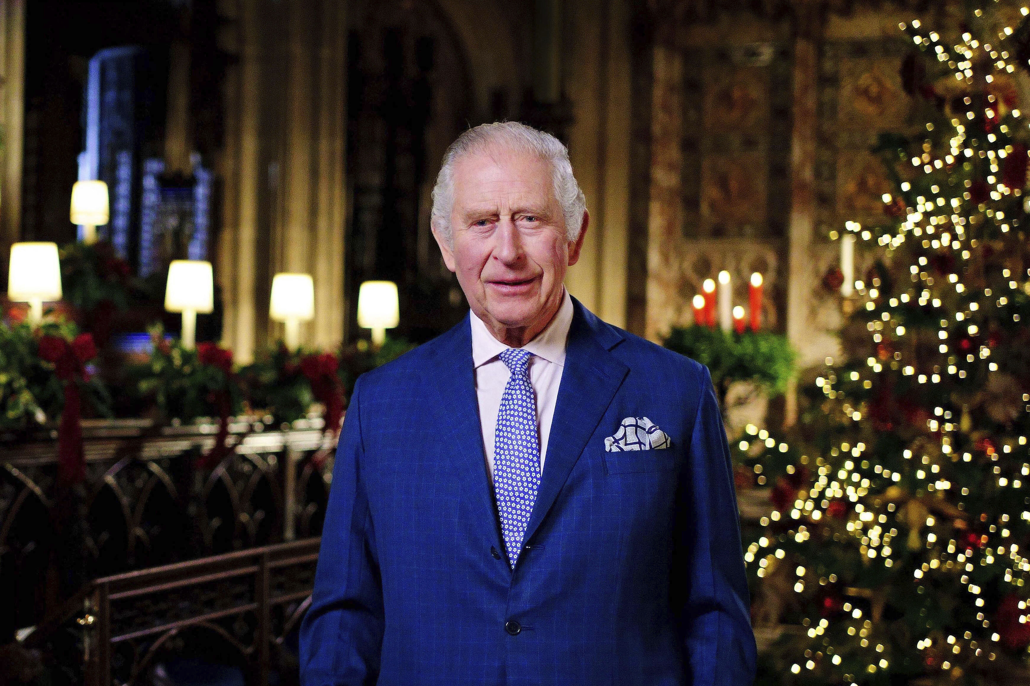 King Charles could be set to celebrate Christmas with his two sons and all his grandchildren this year. Photo / AP