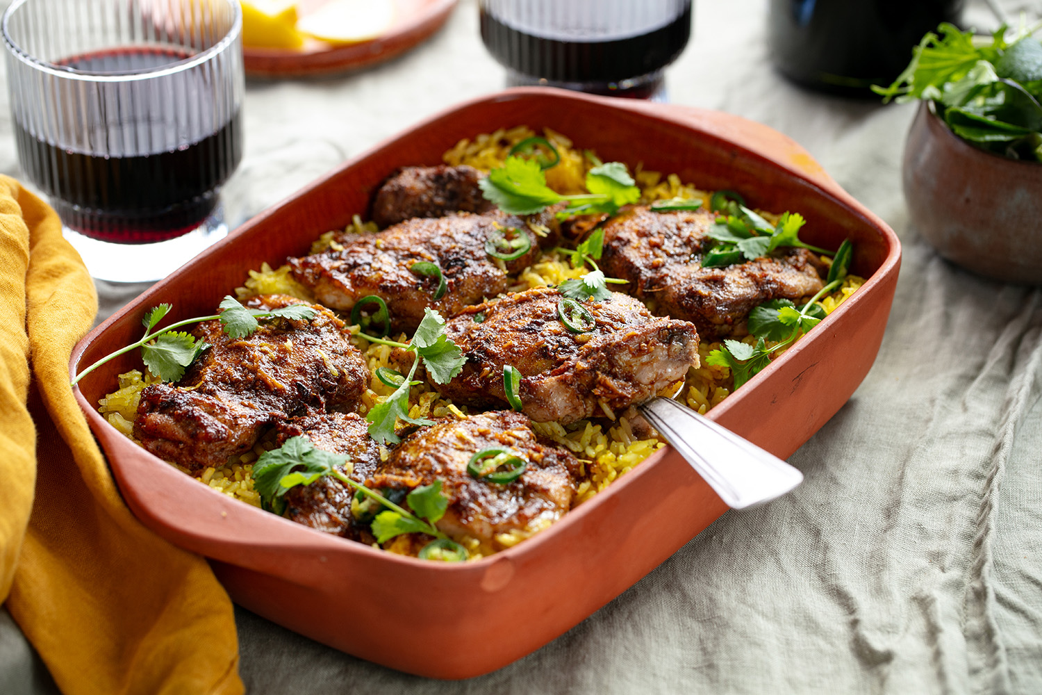 Find comfort in chicken bake that pops with flavour. Photo / Babiche Martens