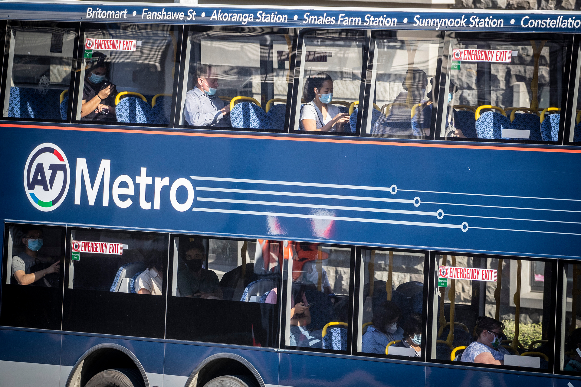 Dynamic bus lanes on key arterial routes are planned to make journeys quicker, under Auckland's 2024-27 Integrated Transport Plan. File photo / Michael Craig