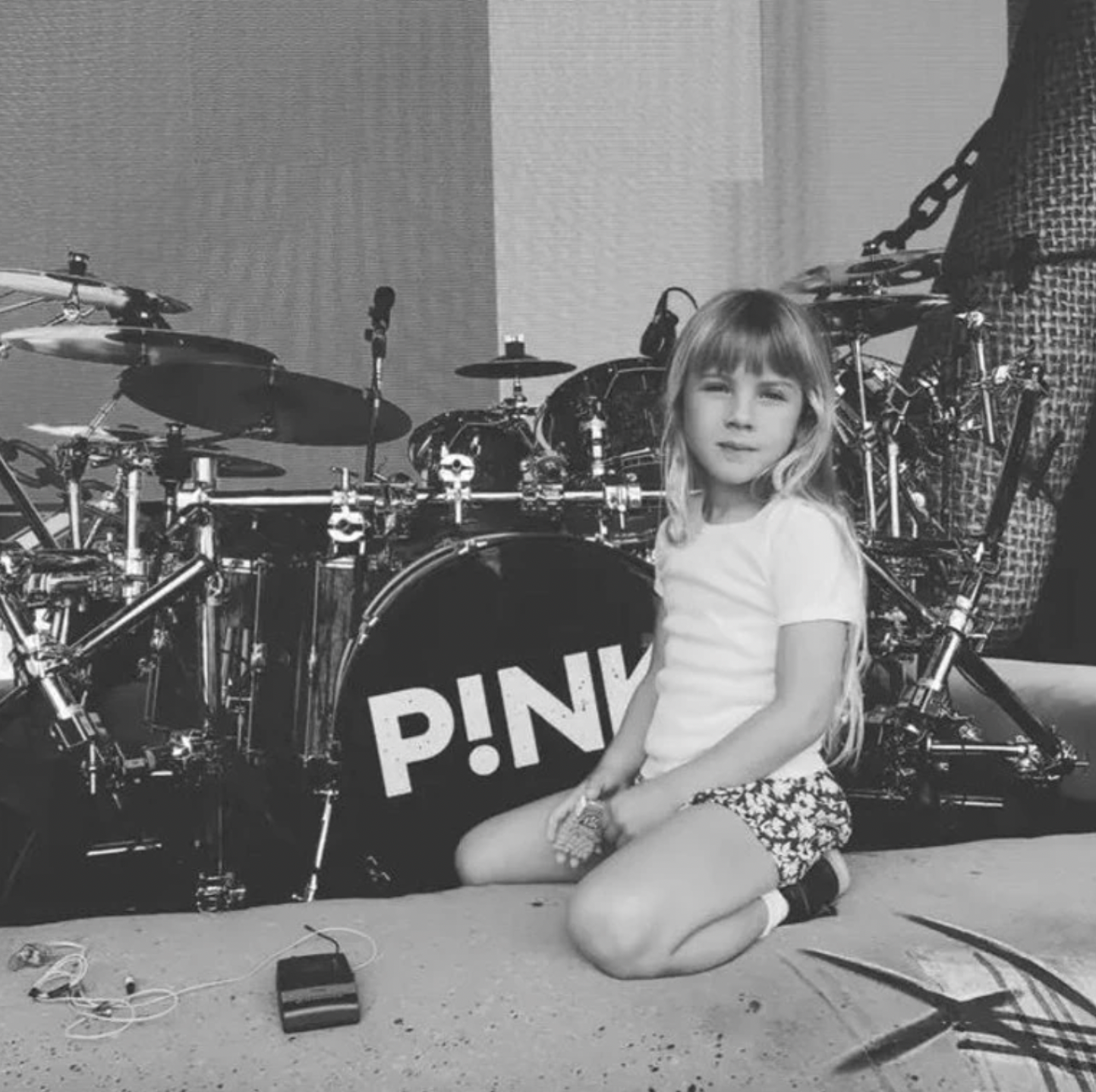 Willow has a job on tour with her famous mum and gets paid minimum wage. Photo / Instagram @pink