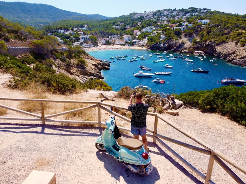 Beachgoers are well catered for in Ibiza. Photo / Mike Swigunski; Unsplash