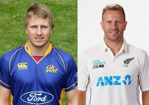 Neil Wagner in 2009 with the Otago Volts and with the Black Caps in 2024. Photos / Photosport