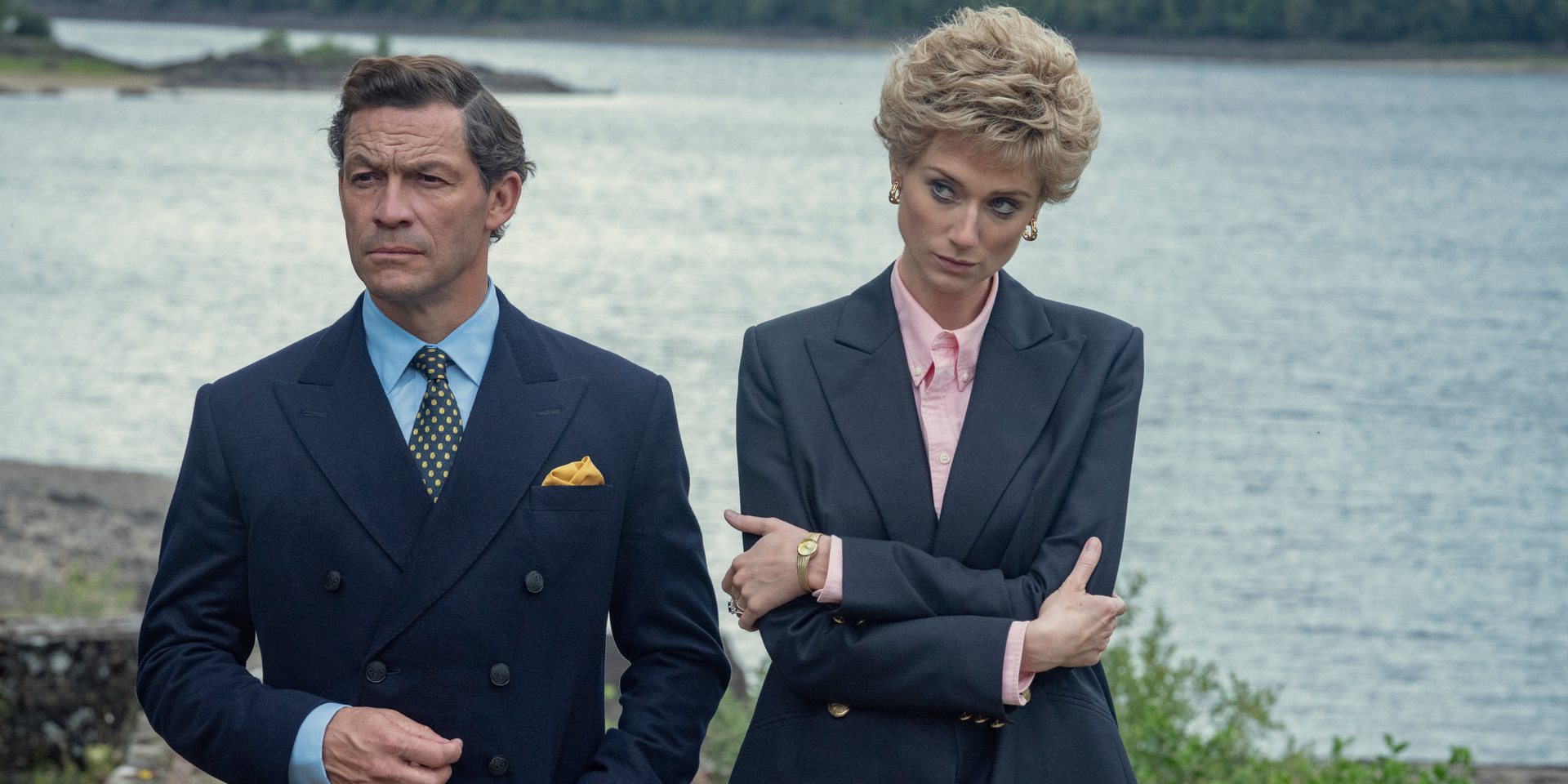 Debicki, seen here with Dominic West as Prince Charles, says she has lost the