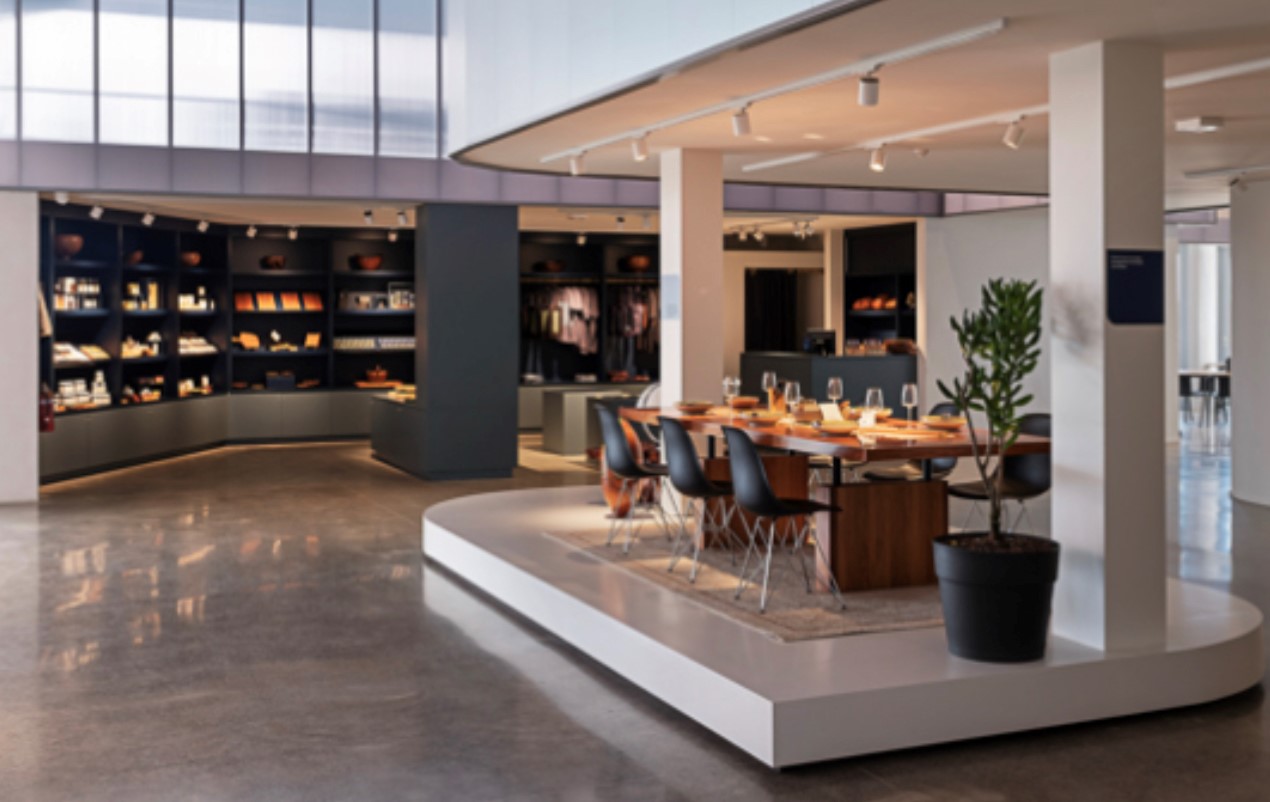 The upgraded retail area at iwi-owned Kā Uri, formerly the Ancient Kauri Kingdom in Awanui. Photo / Kā Uri