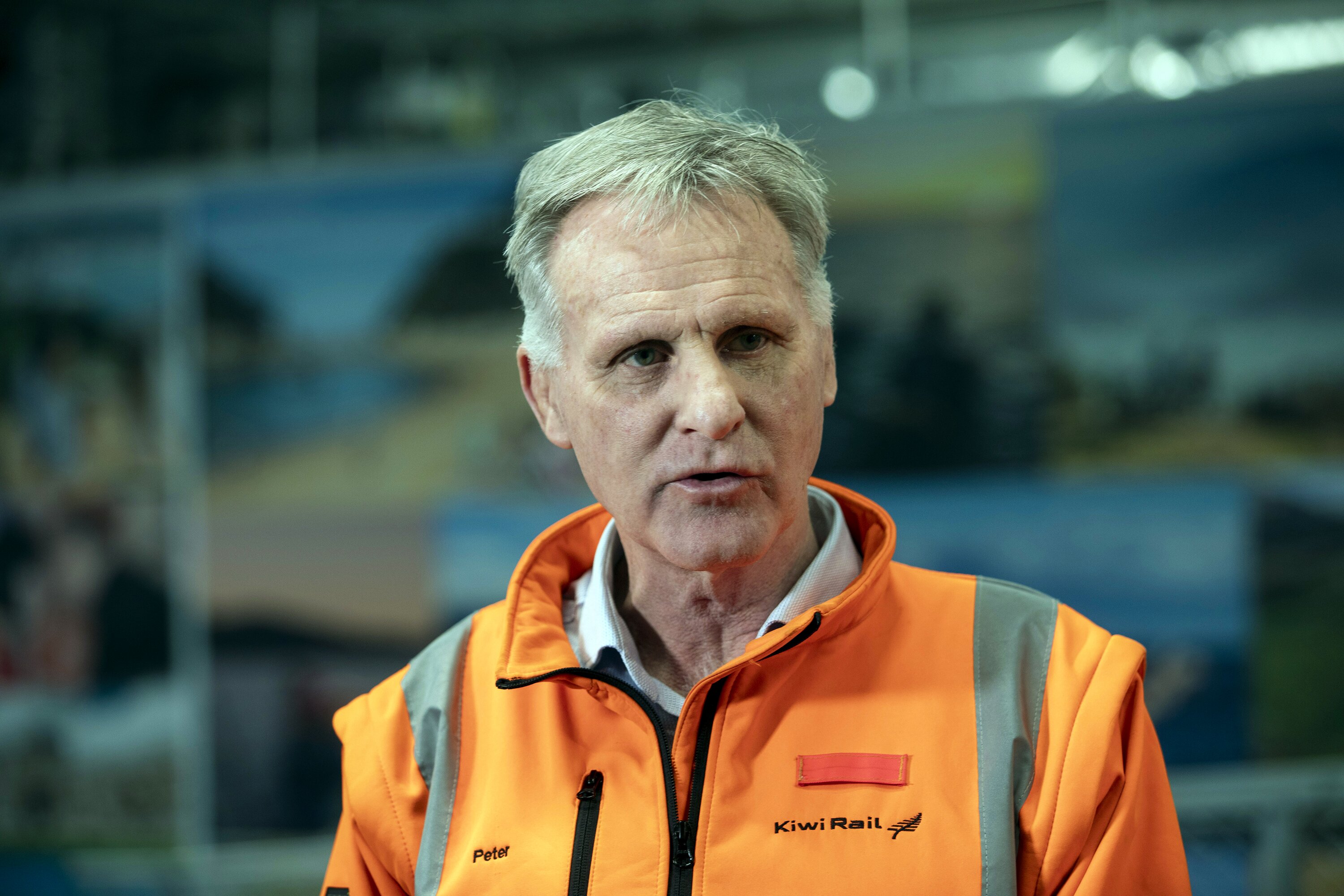 KiwiRail chief executive Peter Reidy. Photo /Tim Cuff