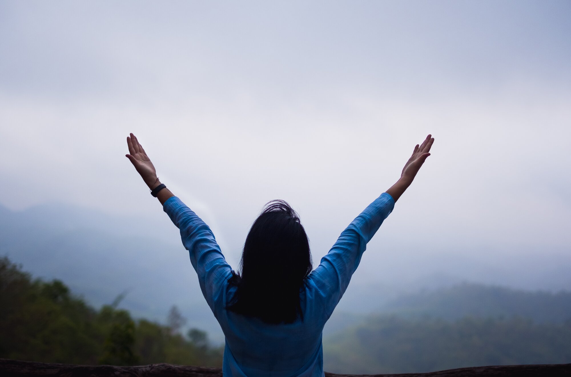 When you reconnect with your senses, your mind chatter slows down and your body recognises safety.