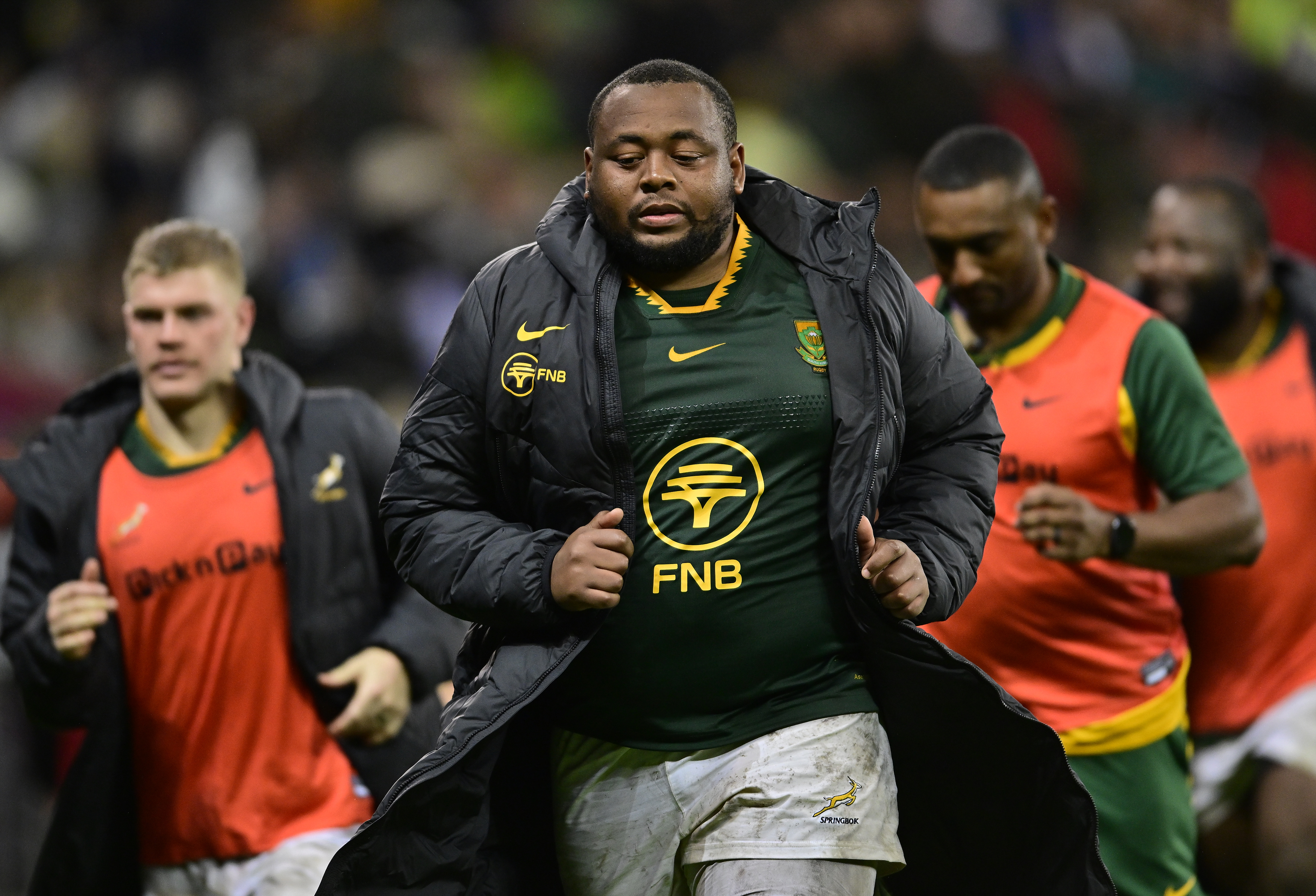 Asenathi Ntlabakanye of South Africa. Photo / Getty Images