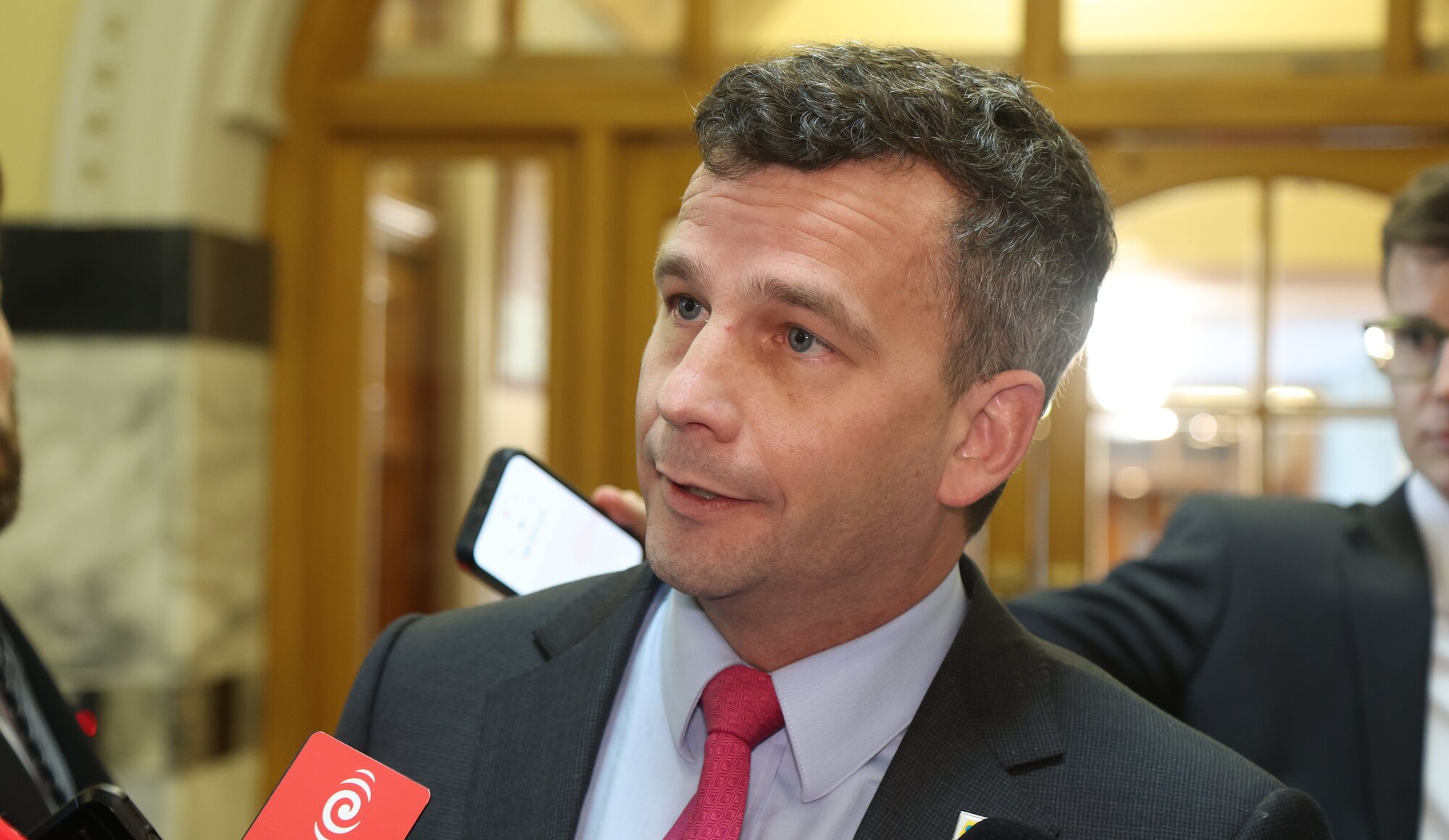 Act leader David Seymour disagreed with Winston Peters' interference with the Fonterra deal. Photo / Mark Mitchell