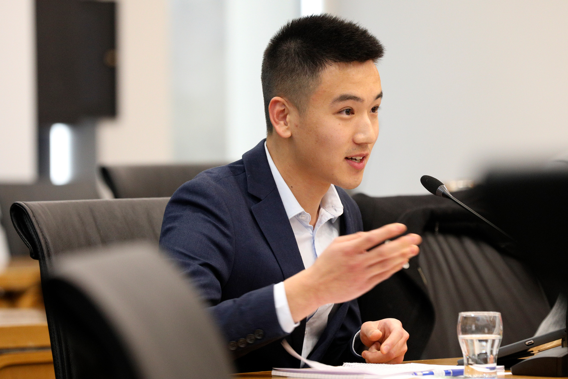 Councillor Fisher Wang. Photo / Andrew Warner