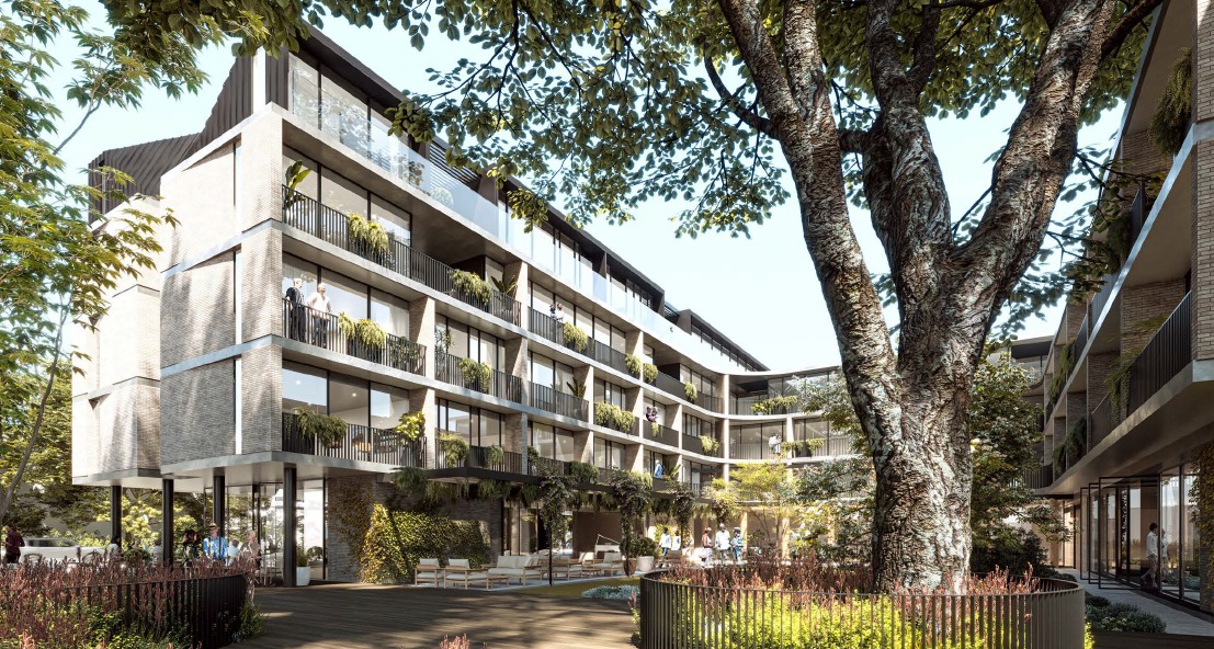 Plans for the new building where Raukura now stands, 7 Saint Vincent, Remuera. Photo / supplied