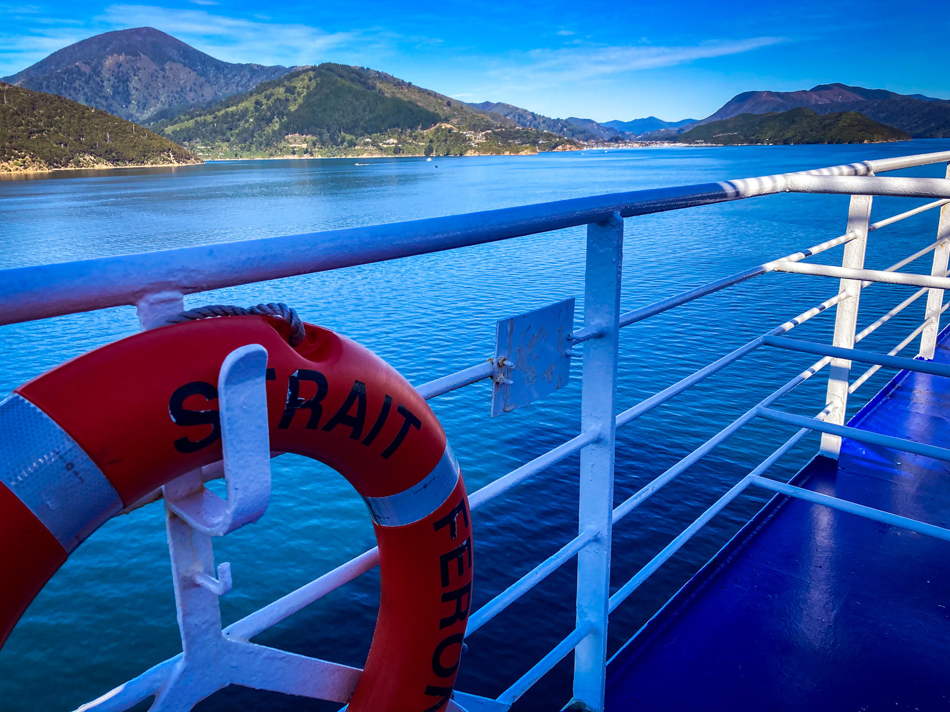 The sailing of Bluebridge's Strait Feronia from Picton was cancelled on Monday after an engineering problem. Photo / File