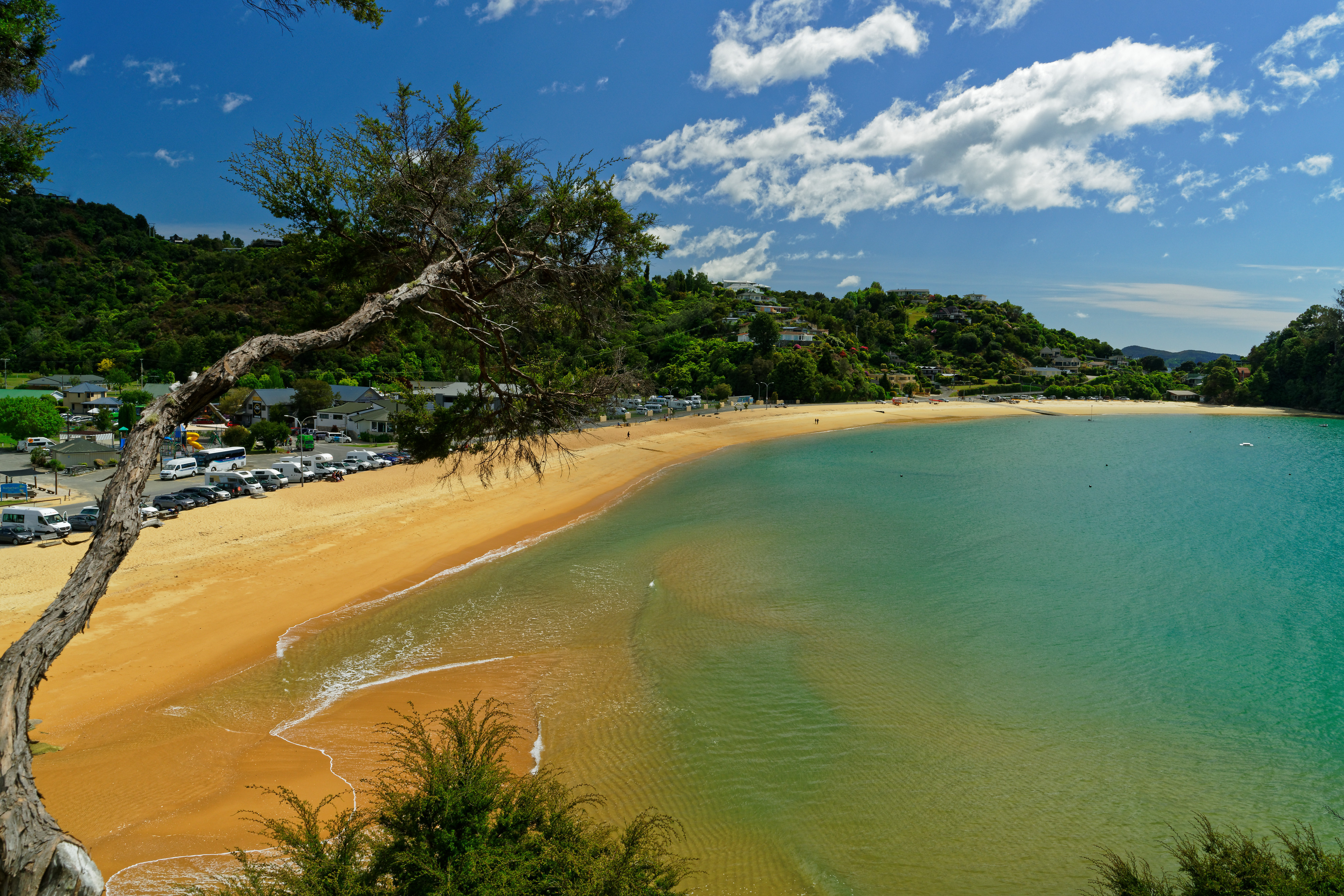 Kaiteriteri, known to Mainlanders for more than a century, is a picturesque beach located south of Nelson, with turquoise waters and a range of attractions, including a mountain bike park. Photo / 123rf