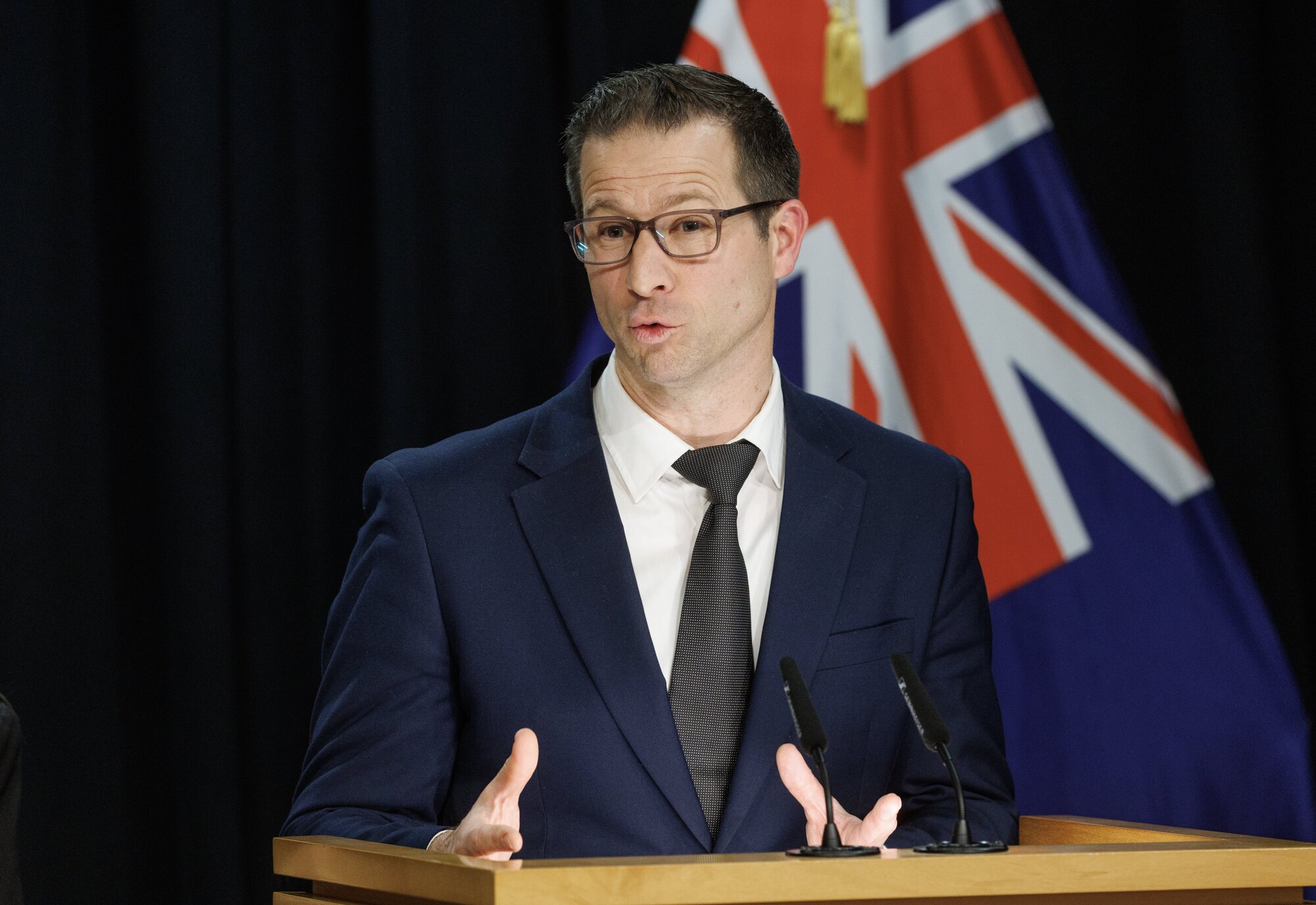 Associate Minister for Emergency Management and Recovery Chris Penk. Photo / Mark Mitchell
