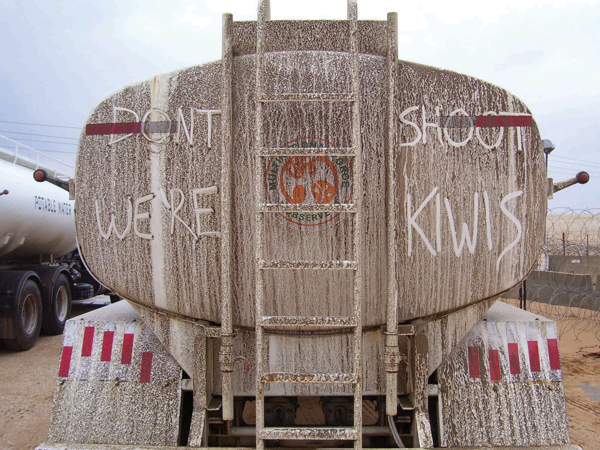 NZDF's expert drivers have operated along key transport lines in the Sinai.