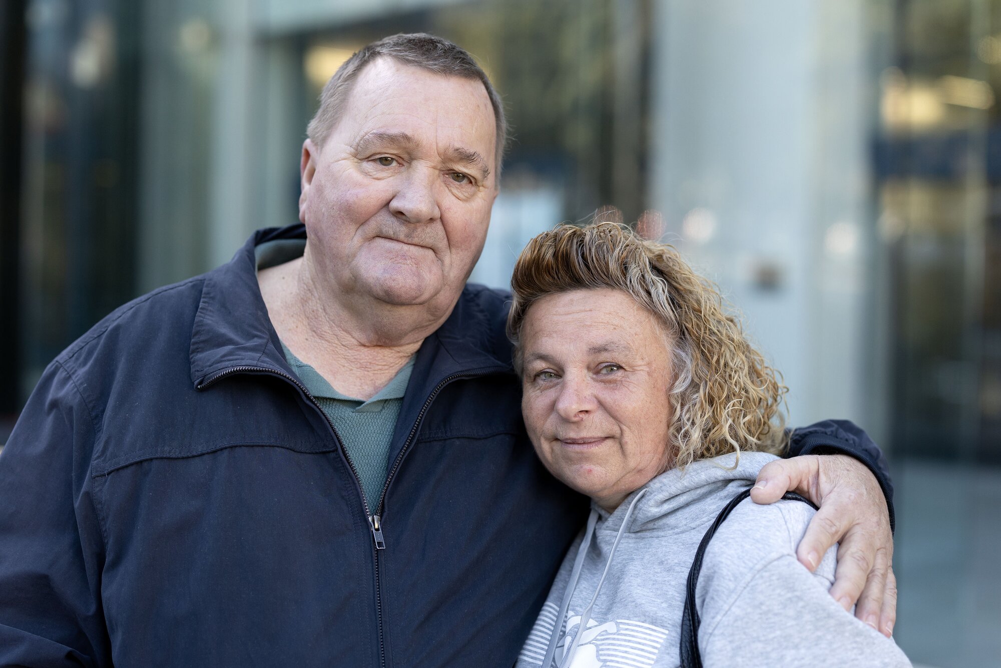 Malcolm Richards, supported by his wife Sharon, is seeking a judicial review of the Lake Alice redress scheme, which was launched late last year. Photo / Marty Melville