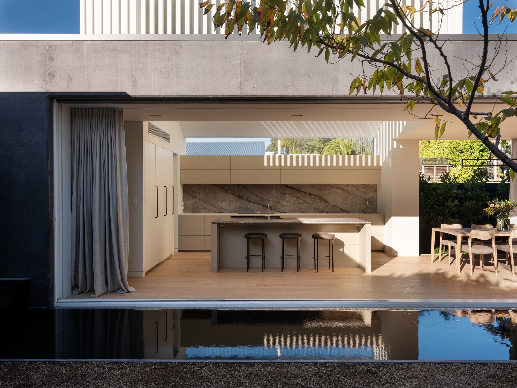 Additions and alterations to this Grey Lynn house won a 2025 Auckland architecture award. The project was called 'light catcher' by architect Jose Gutierrez. Photo / Sam Hartnett