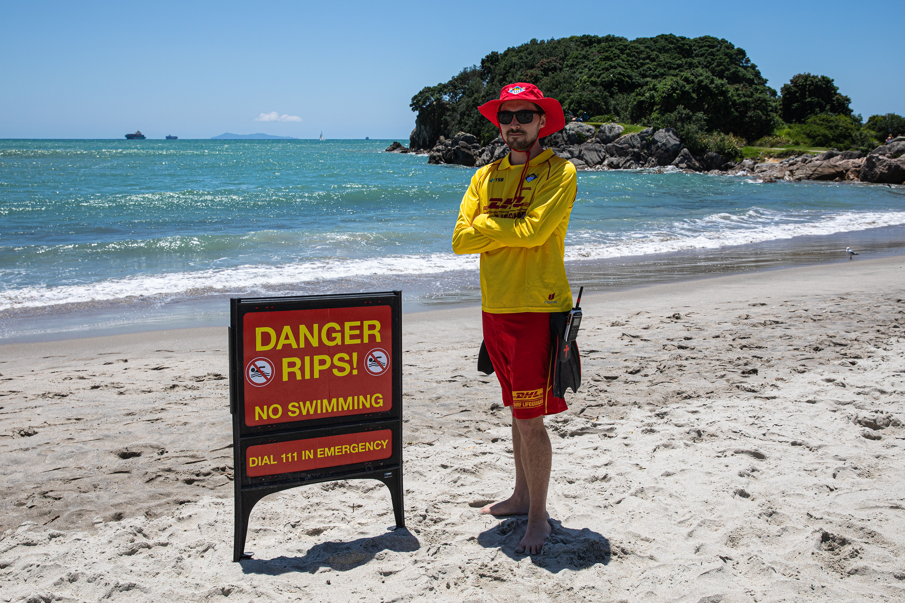 Surf Life Saving NZ eastern region lifesaving manager Chaz Gibbons-Campbell. Photo / Mead Norton