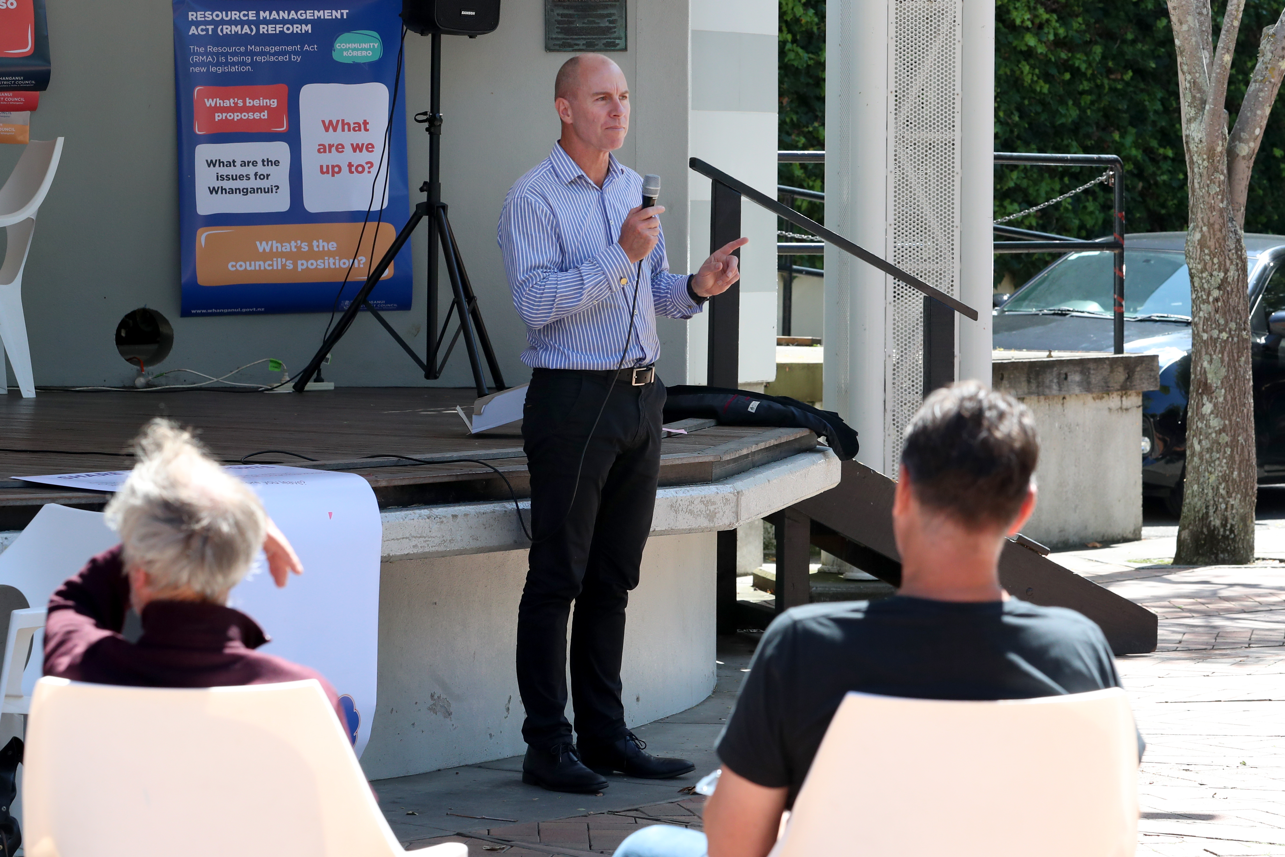 Whanganui Mayor Andrew Tripe says he would to love see what Prime Minister Christopher Luxon would do differently with council budgets. Photo / NZME