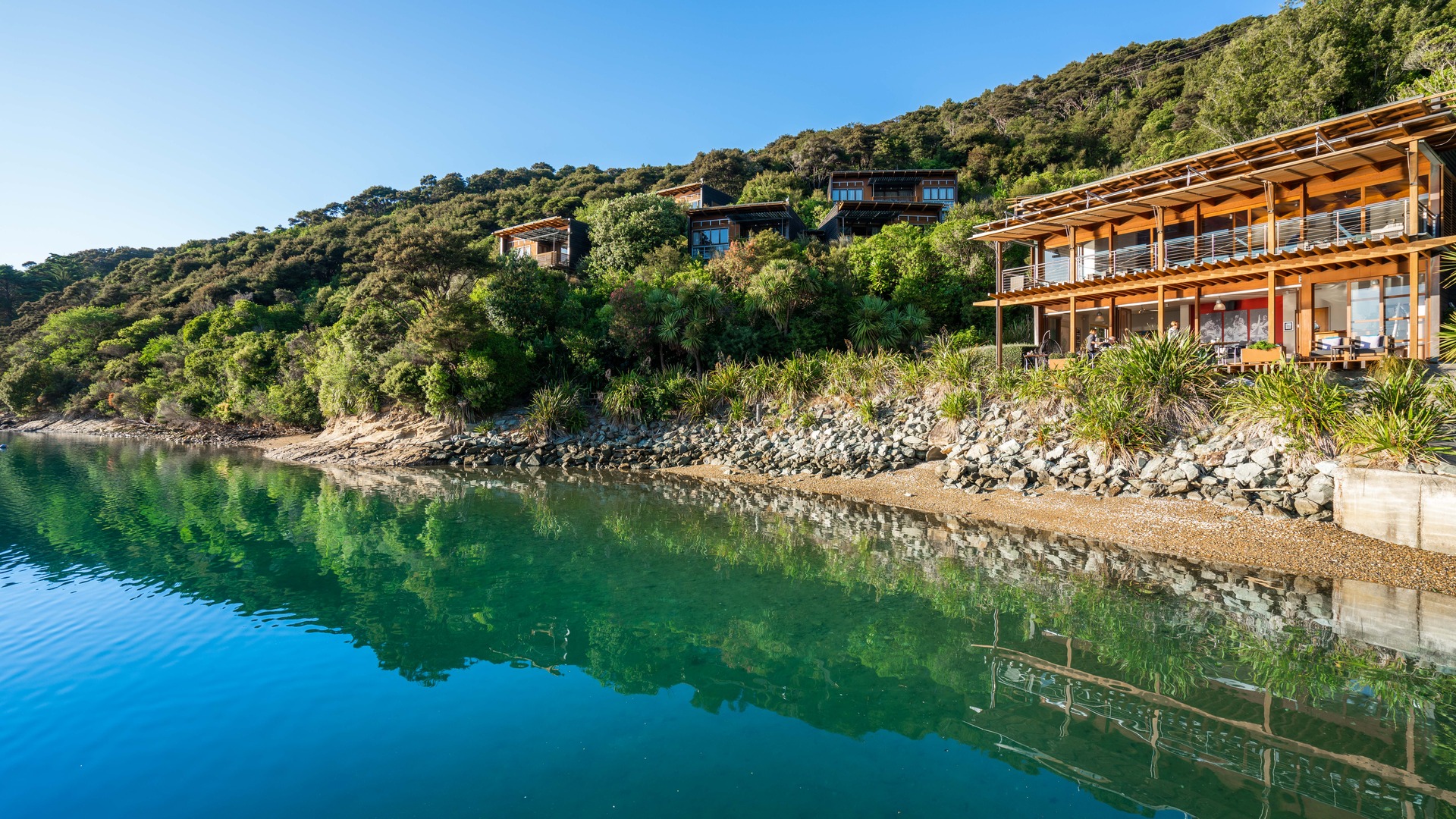 Away from it all: The Bay of Many Coves in Queen Charlotte Sound. Photo / Supplied
