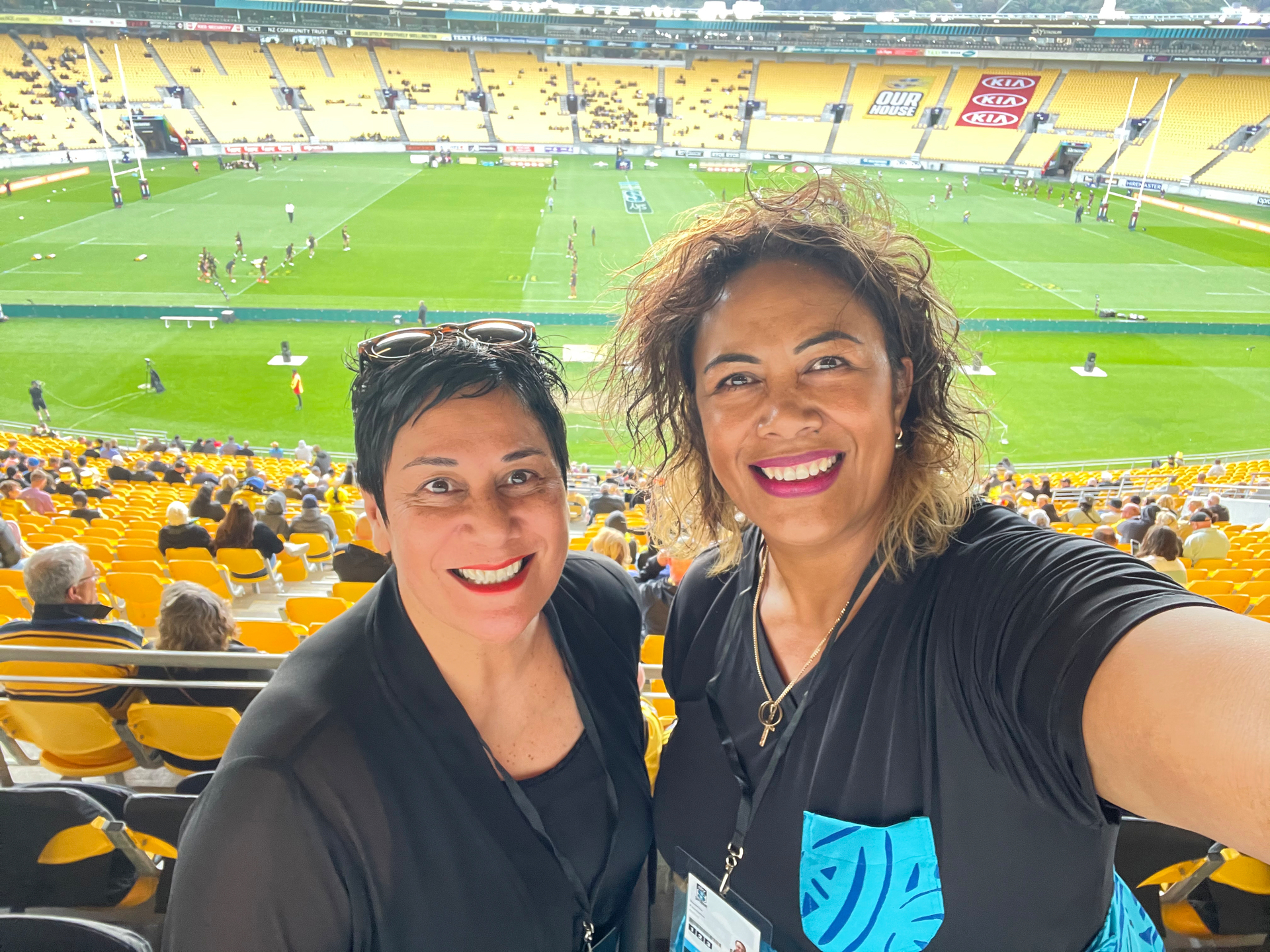 Beatrice Faumuina and Niva Retimanu on friendship firsts and