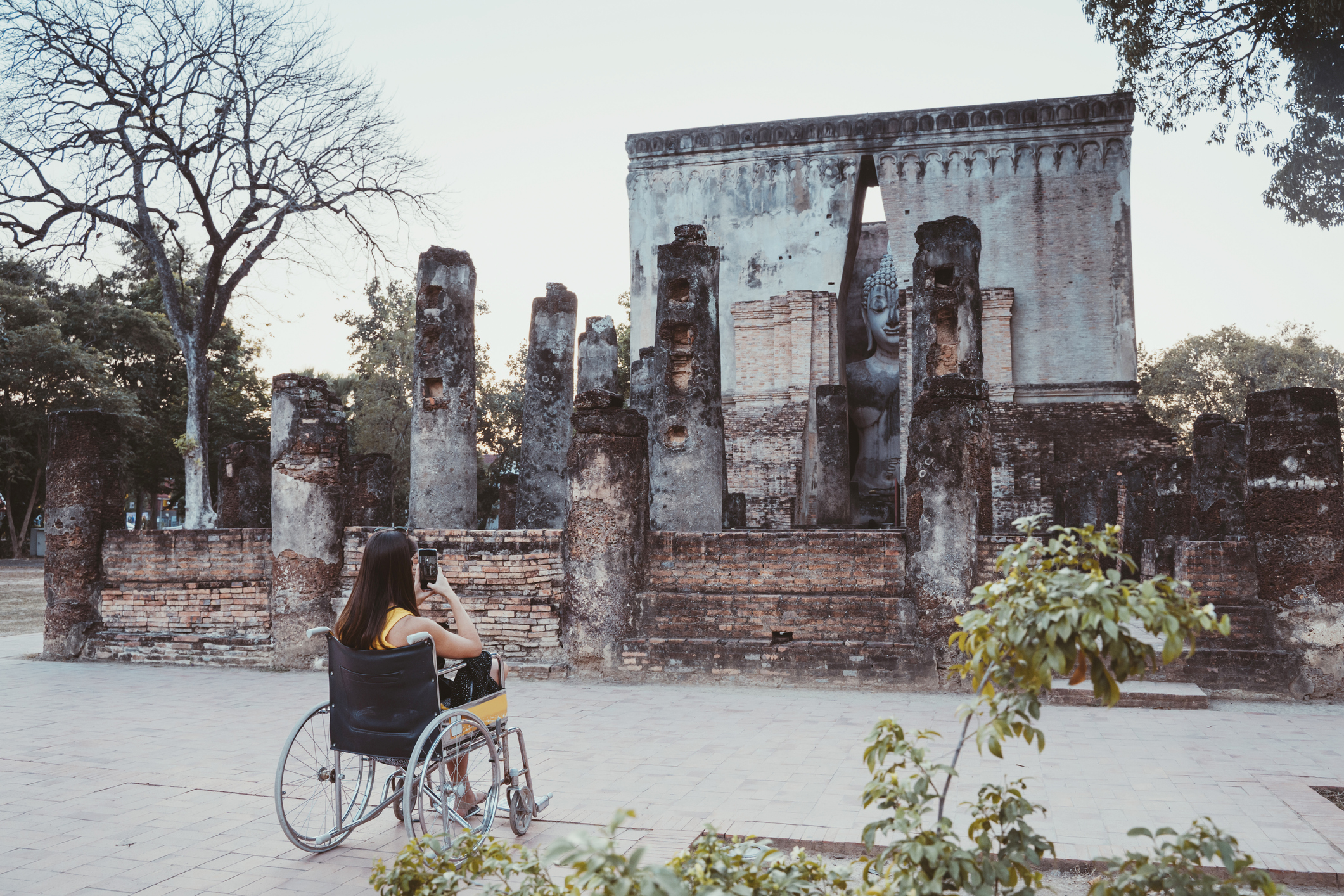 Getting around the world with a wheelchair. Photo / Getty Images