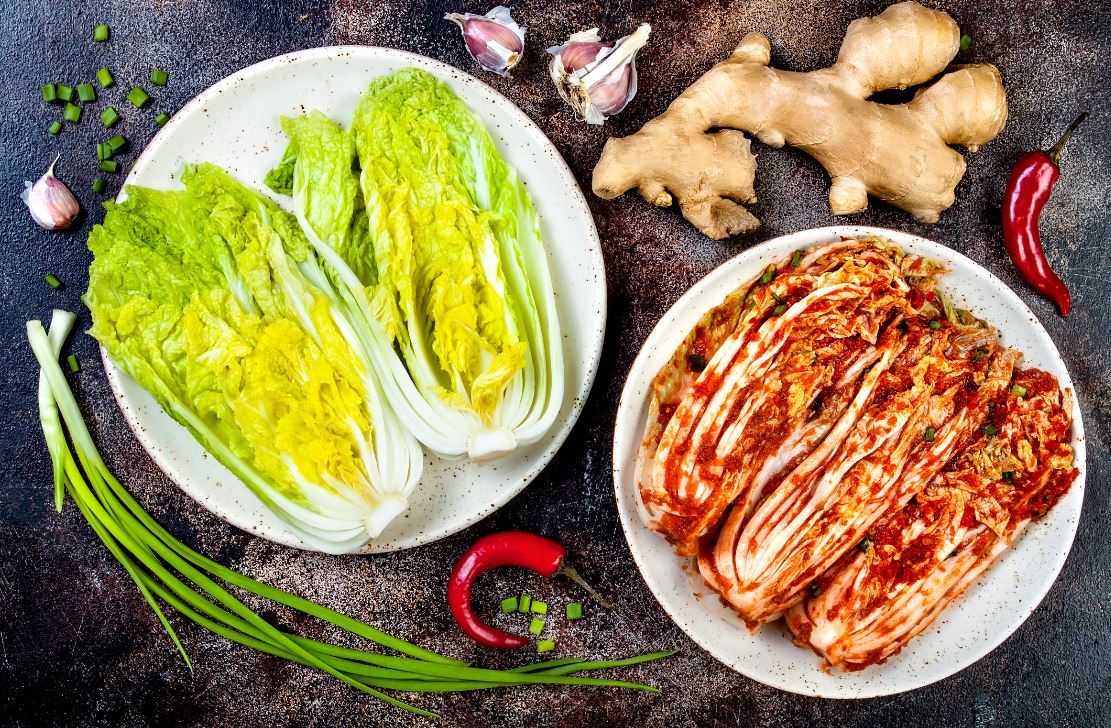 Fermented foods, such as kimchi and sauerkraut - are beneficial for our gut bacteria, because of the probiotics they contain. Photo / Getty Images