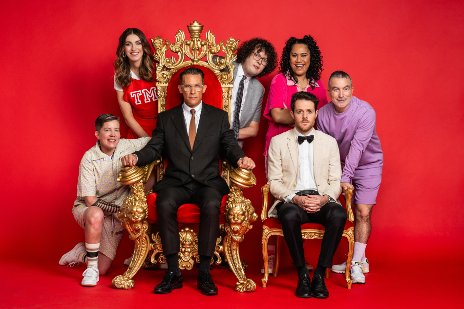 The Taskmaster NZ series 4 cast. Photo / Matt Klitscher