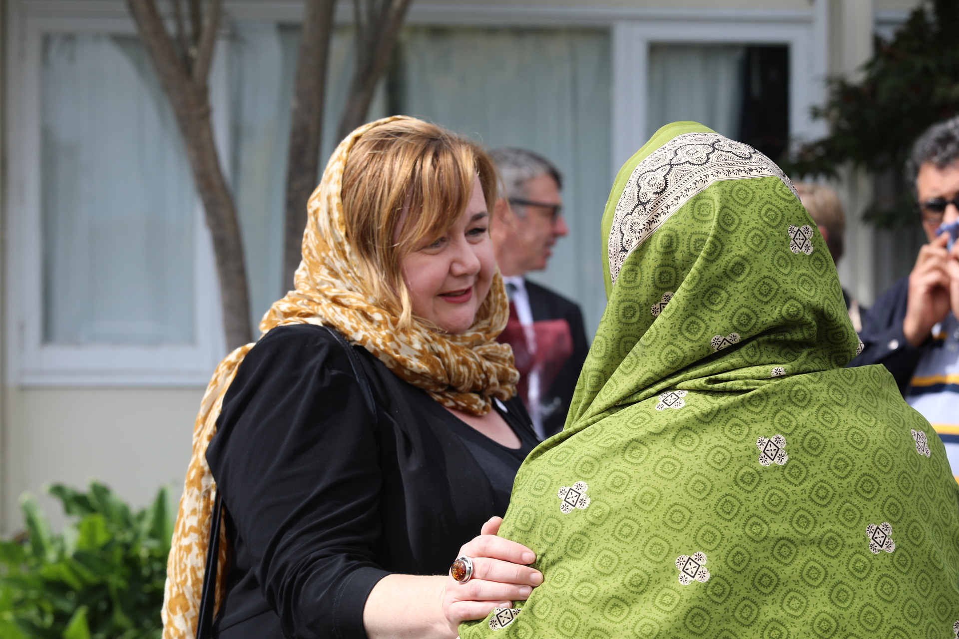 Wigram MP Megan Woods in Christchurch on March 16, the day after the shootings. Photo /  SNPA
