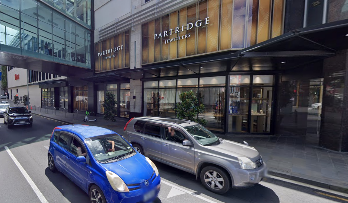 Partridge Jewellers in Westfield Mall at Newmarket. Photo / Google