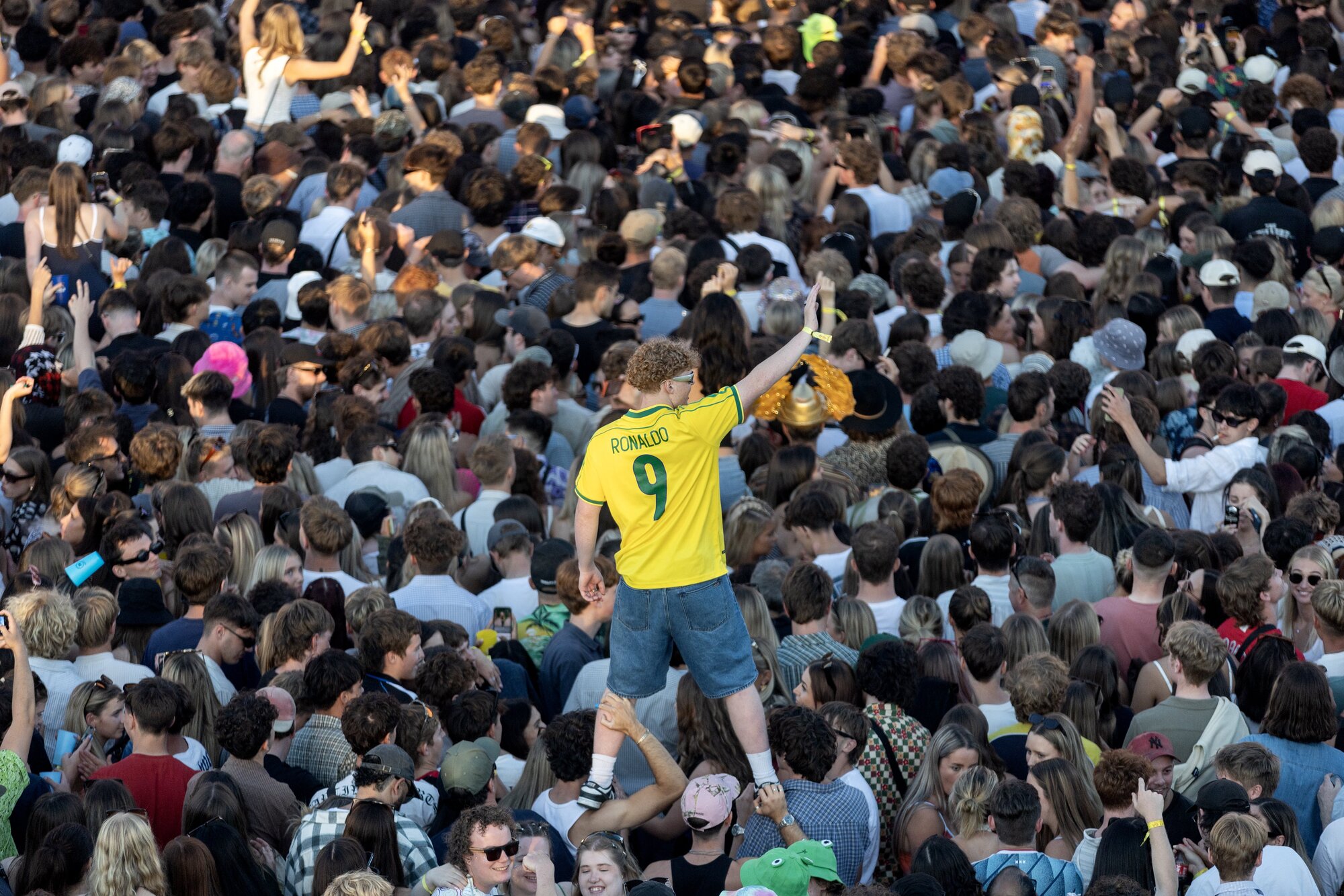 About 75,000 people attended the two-day event at Hagley Park. Photo / George Heard