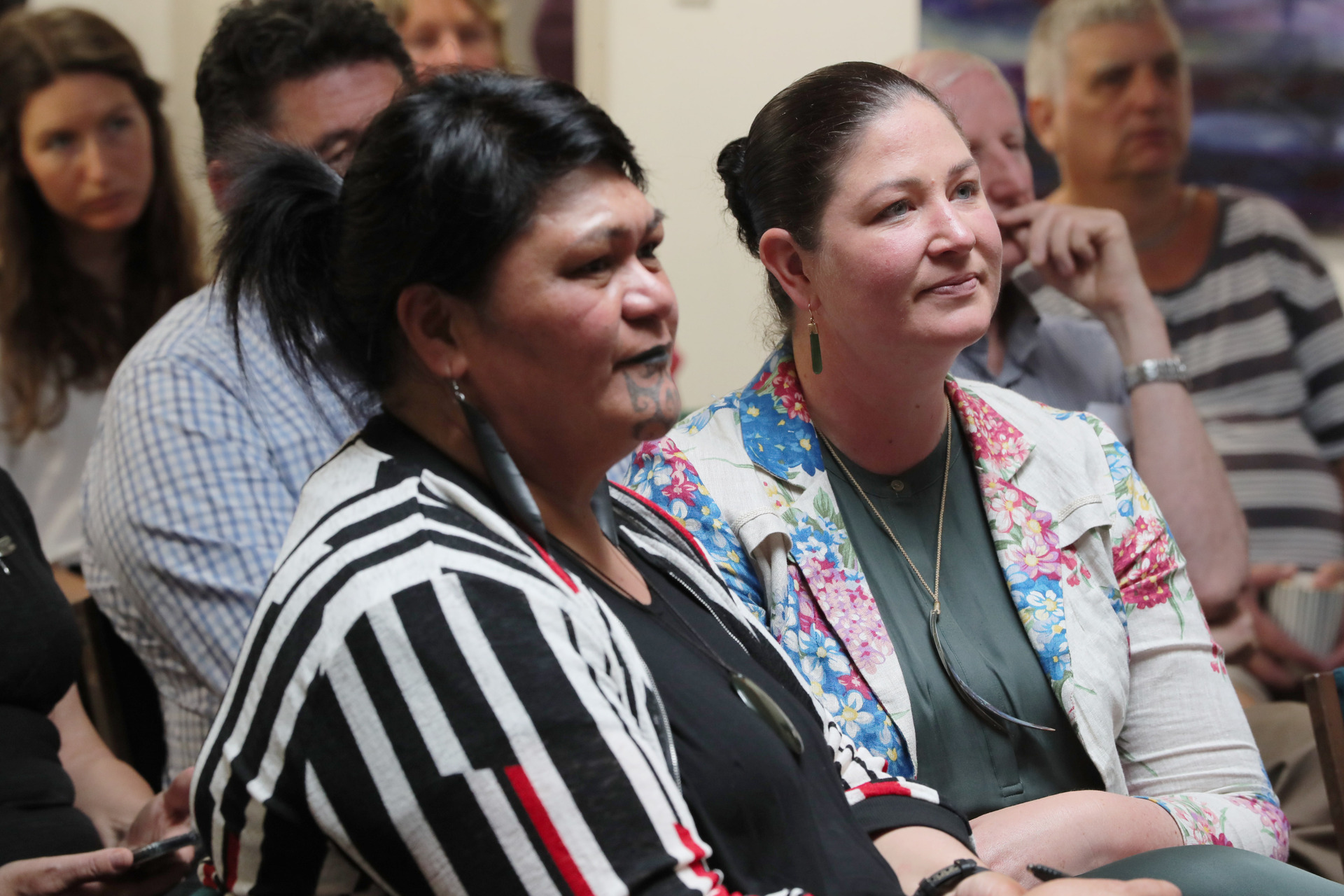Local Government Minister Nanaia Mahuta (left) with Labour list MP Willow-Jean Prime, may take away the option of voters calling for a poll to overturn Māori wards.